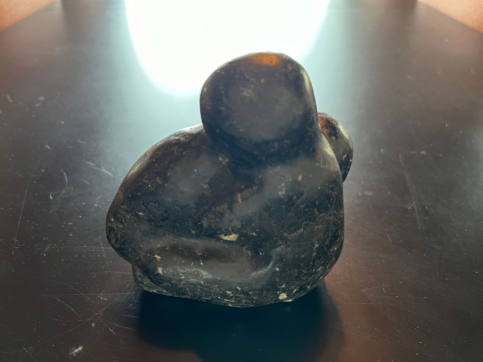 Stone Sculpture-signed - 2