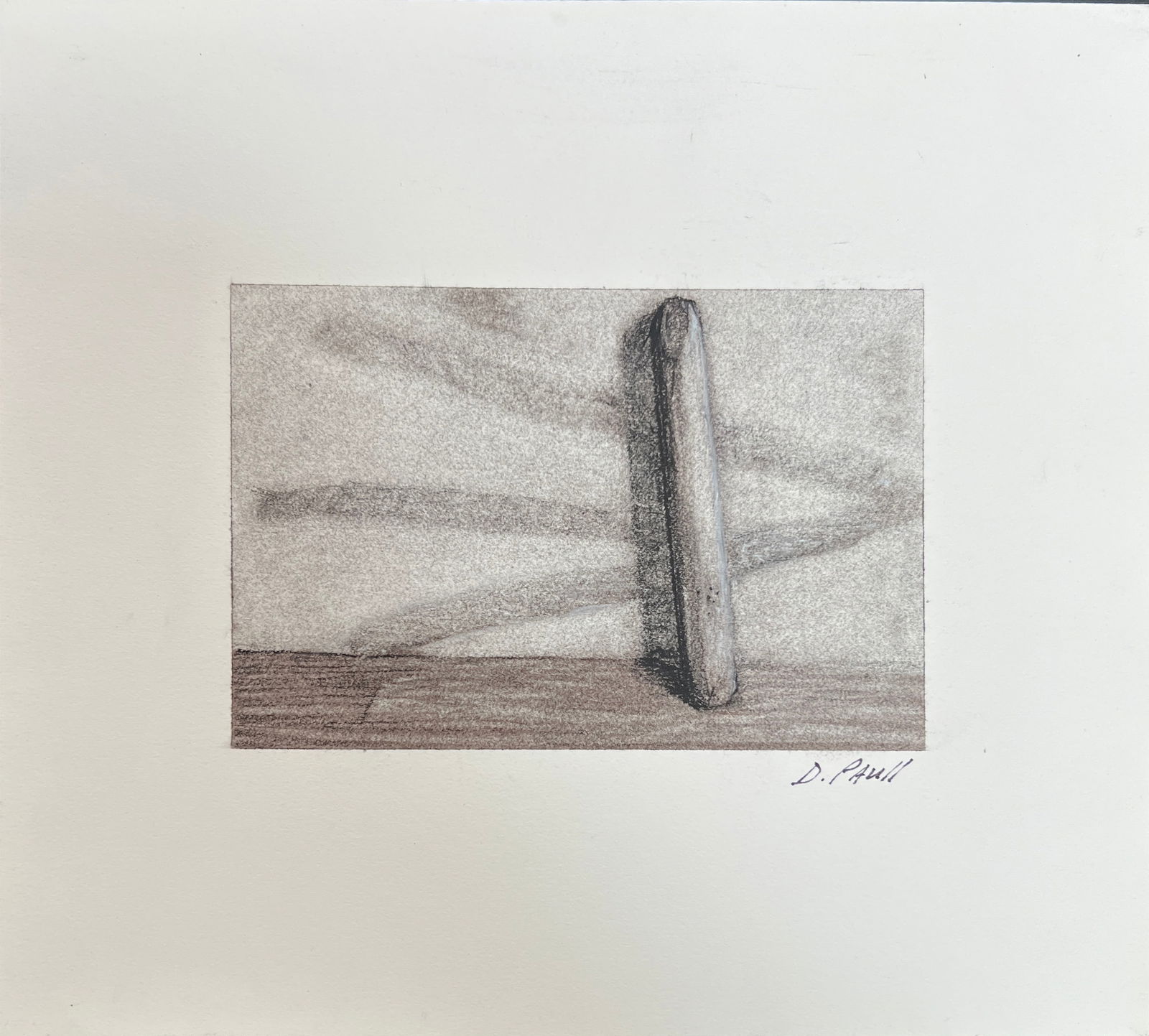 Donald Paull ( Australia) Charcoal abstract (1 of 1)