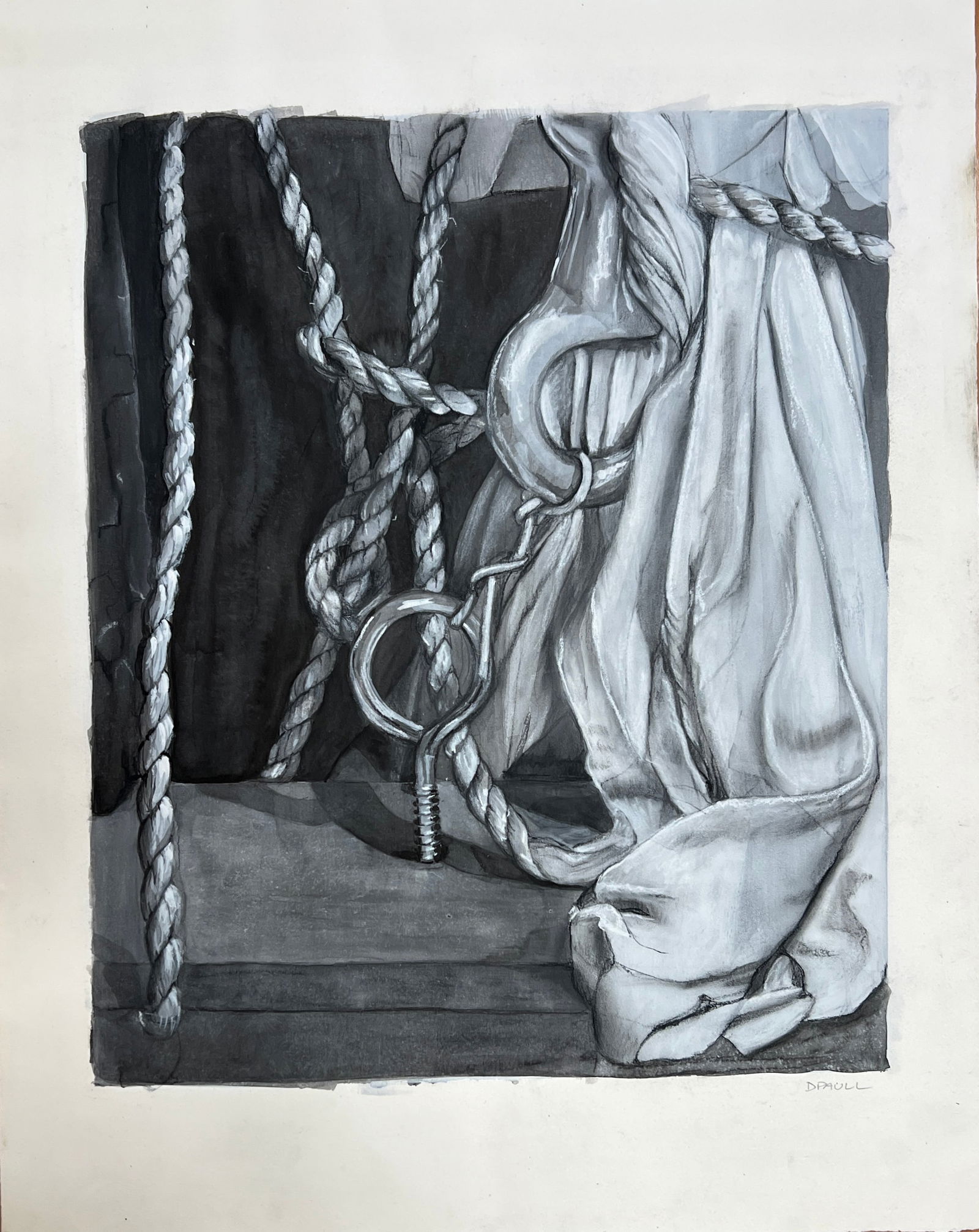 Donald Paull ( Australia) Charcoal (1 of 1)