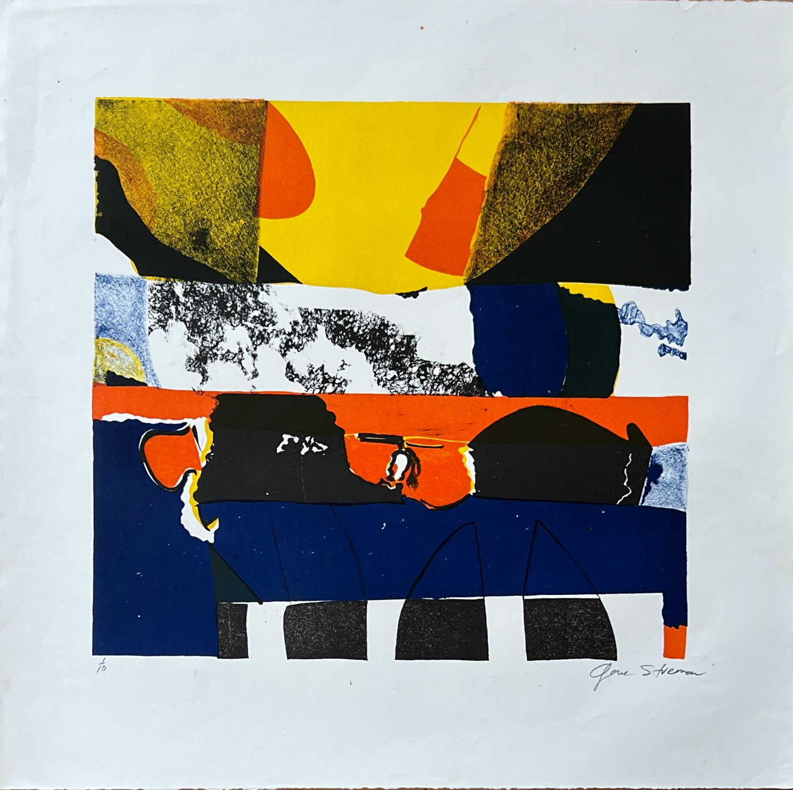 Eugene Sturman (b.1945) Mid Century -Signed (1 of 2)