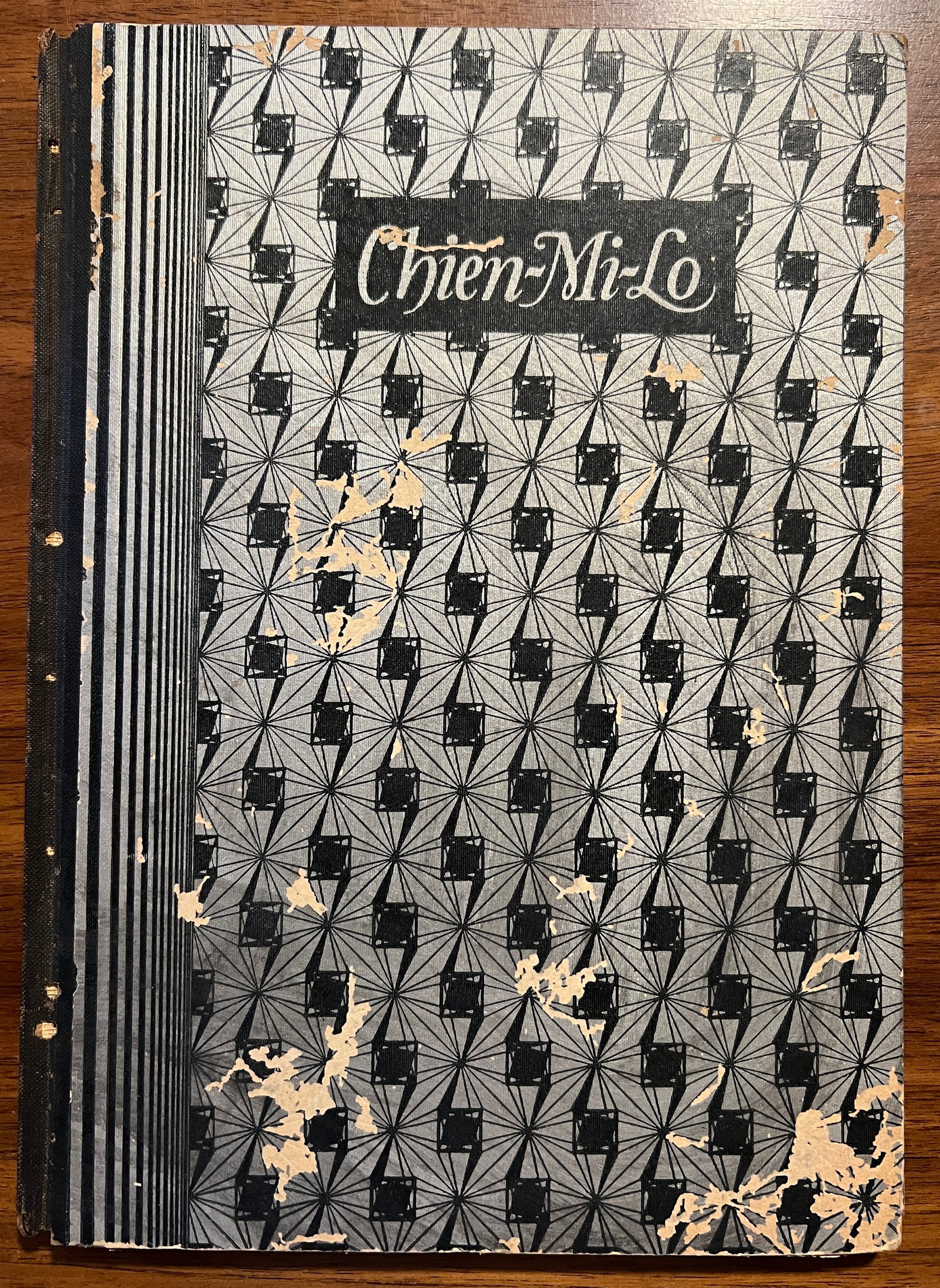 Chien-Mi-Lo by Oskar Hansen -1927. Signed. Edition 537 of 700. (1 of 6)
