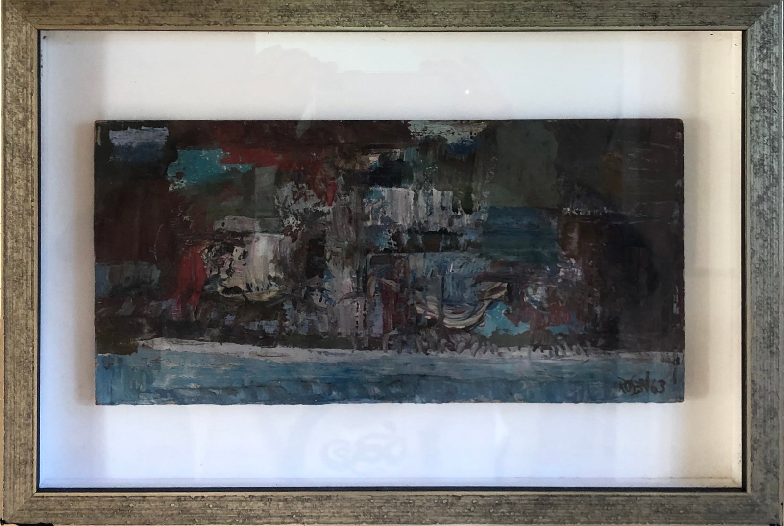 Rosen - Mid Century Abstract signed/dated - 2