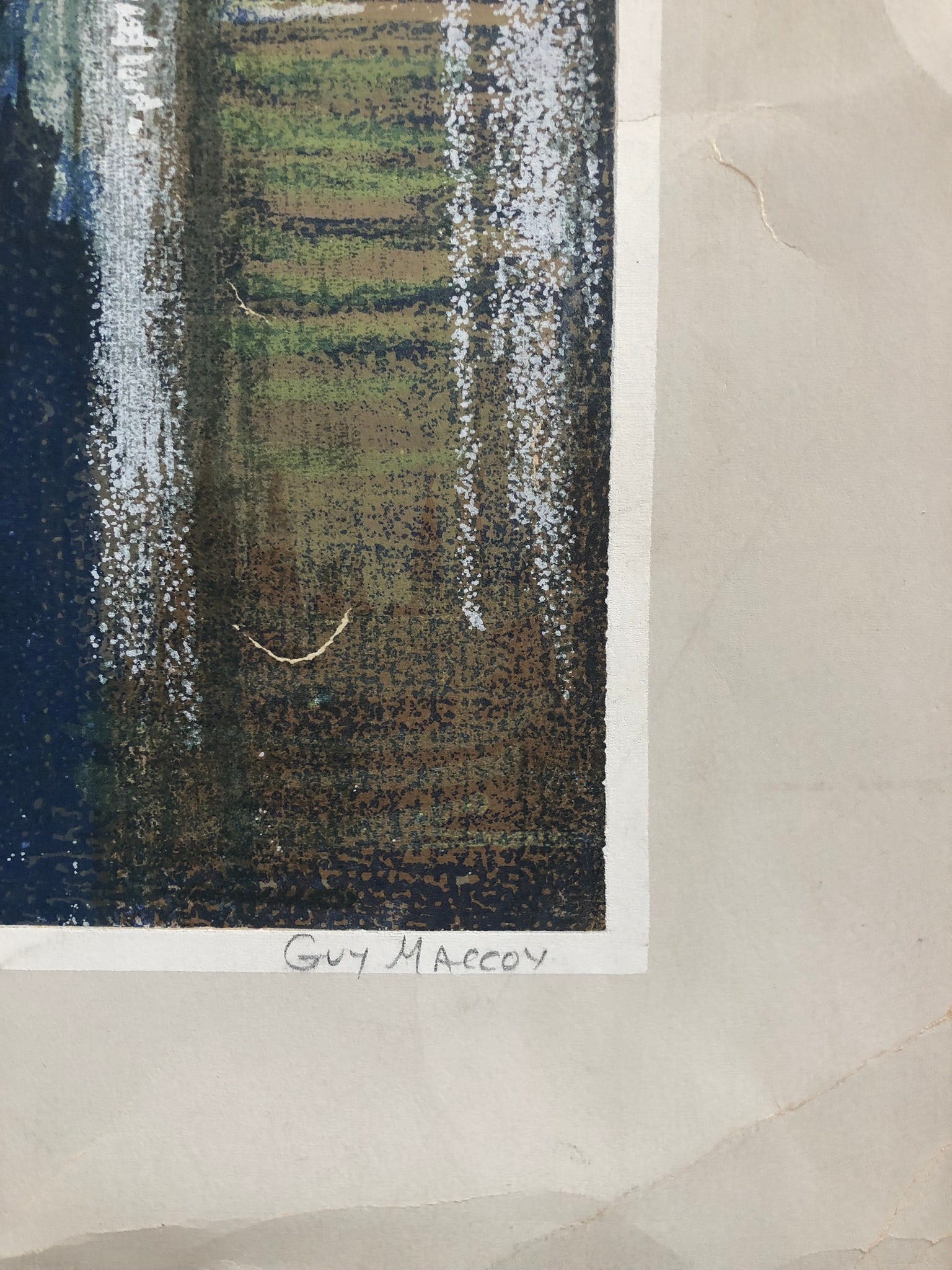 GUY MACCOY -Rare Serigraph - 2