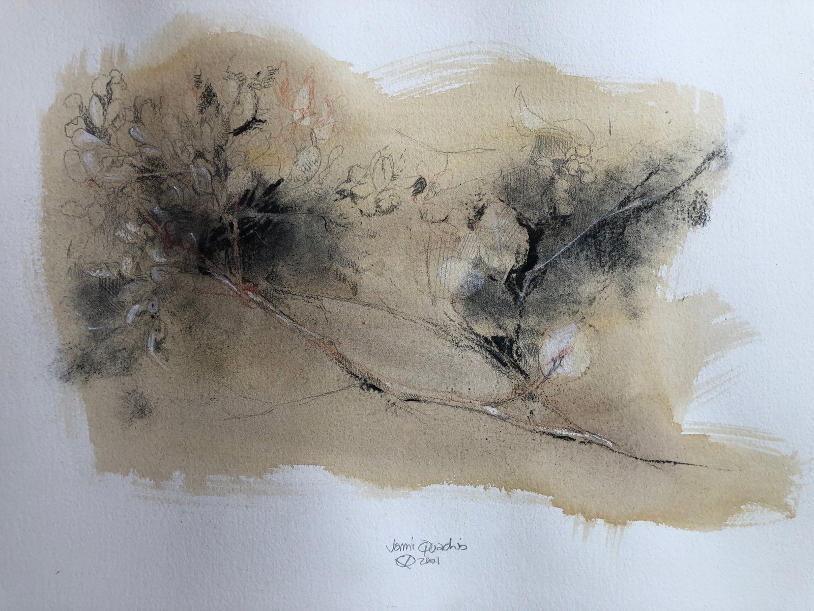 Vanni Quadrio - mix medium signed/dated - 2