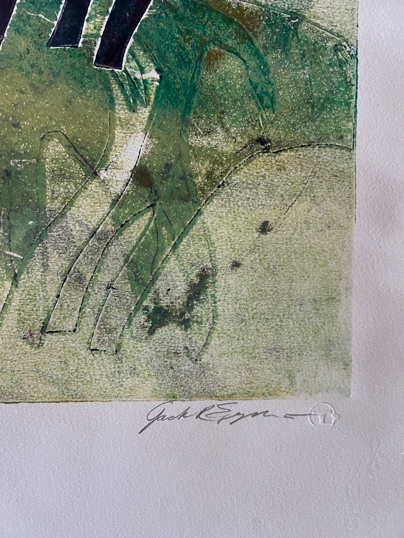 Jack R. Eggman -mid century signed - 3