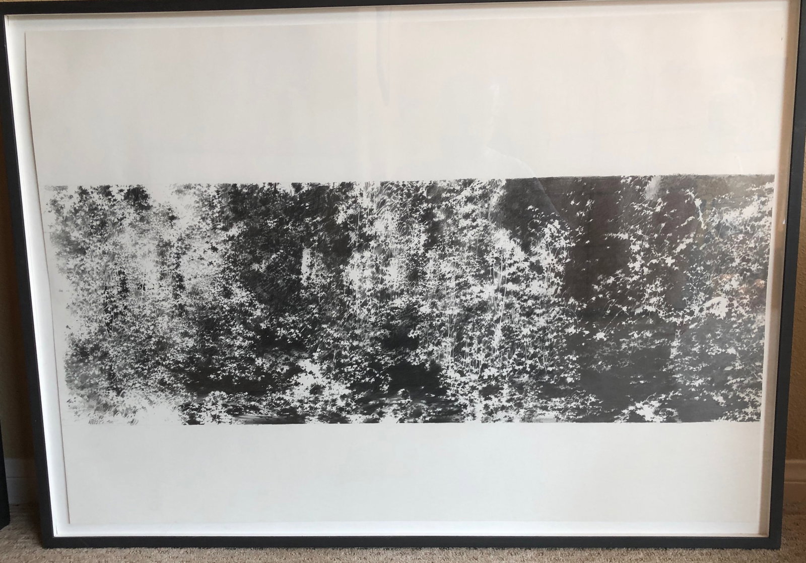 Vitek Marcinkiewicz -Graphite on paper 2005- Signed: Artist : Vitek Marcinkiewicz (Lithuanian) Title: Kongo 2 Year : 2005 Type: Graphite Drawing on paper Signed: yes, signed/dated on verso Dimensions: Sheet: 27 1/2 x 39 1/4" Frame: 30 1/4 x 42 1/4"