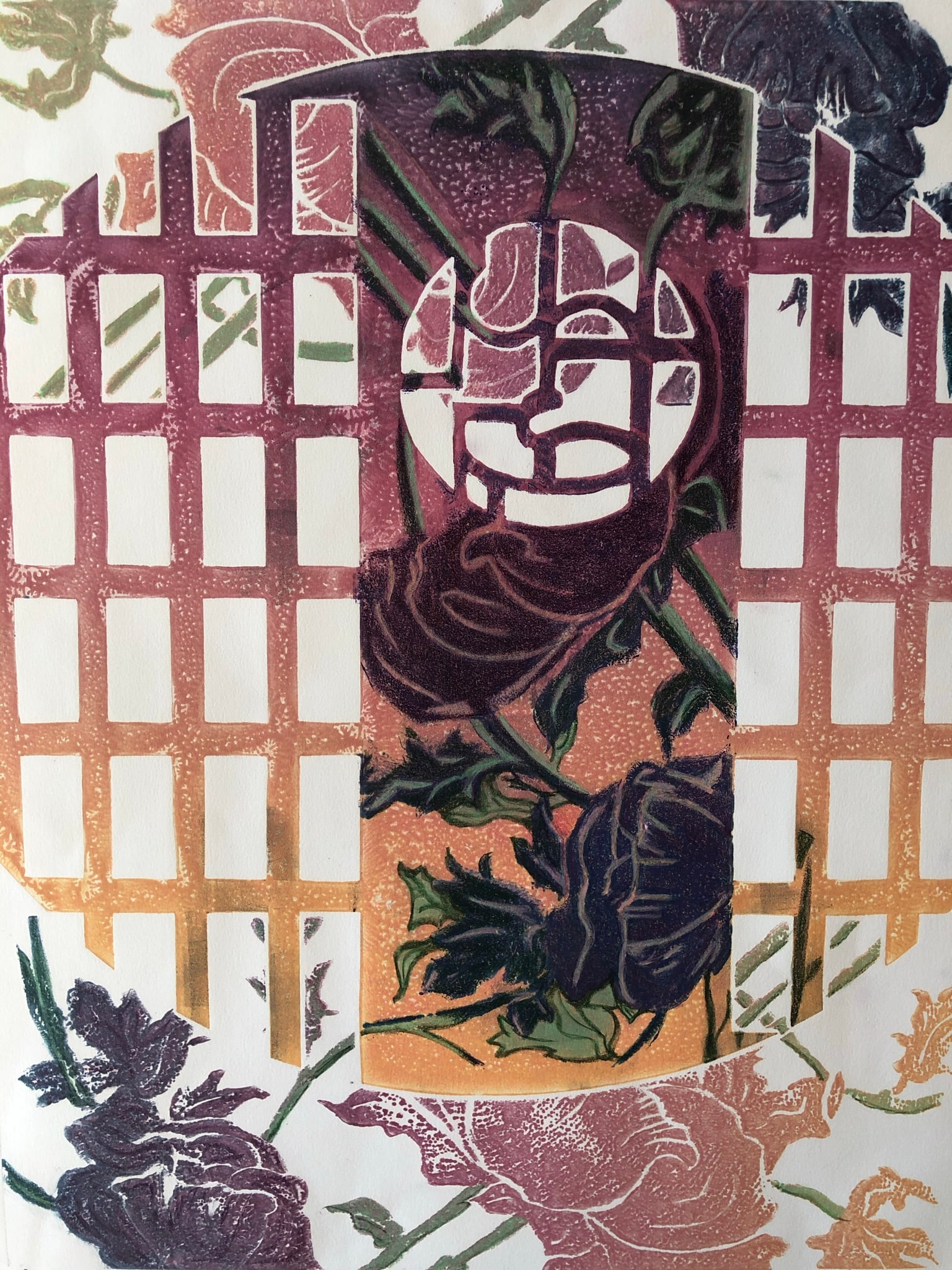 Ellen Kieffer - Monoprint - 2