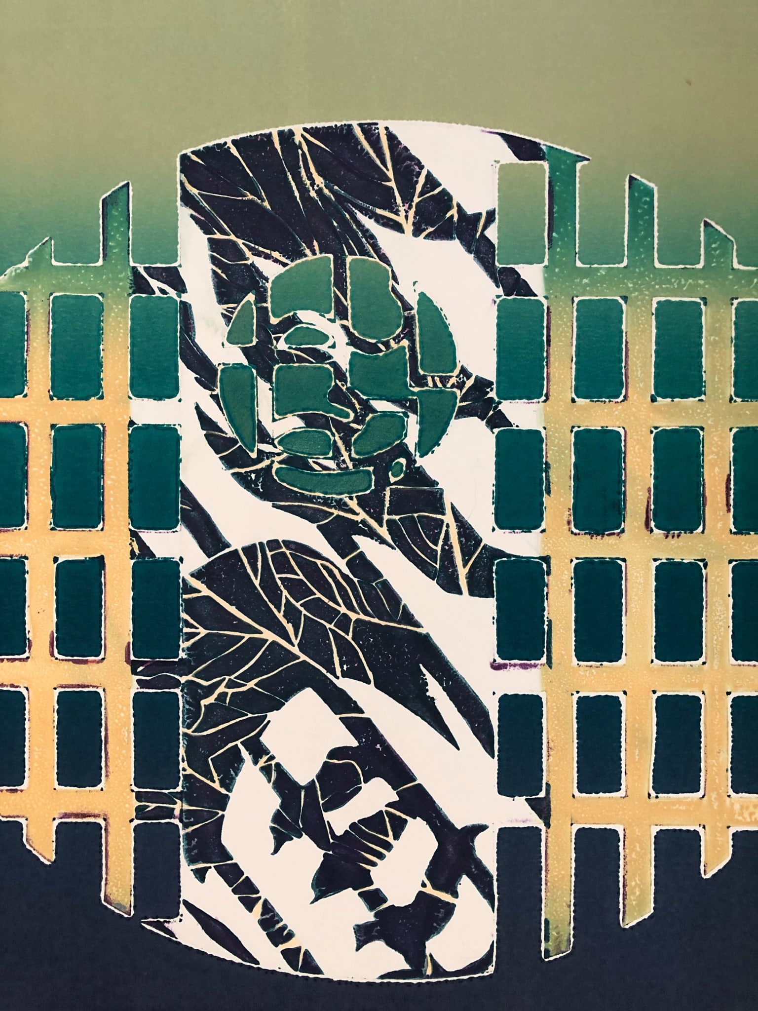 Ellen Kieffer- Monoprint - 2