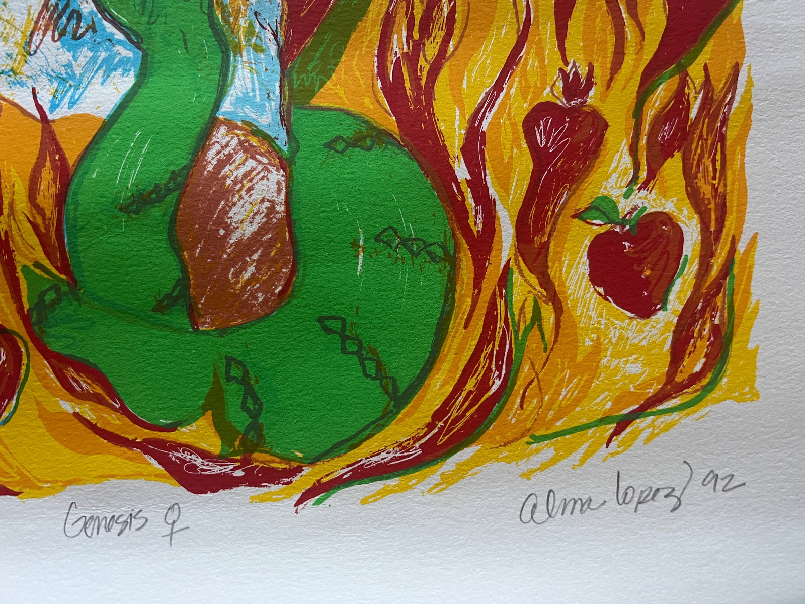 Alma Lopez -lithograph - 3