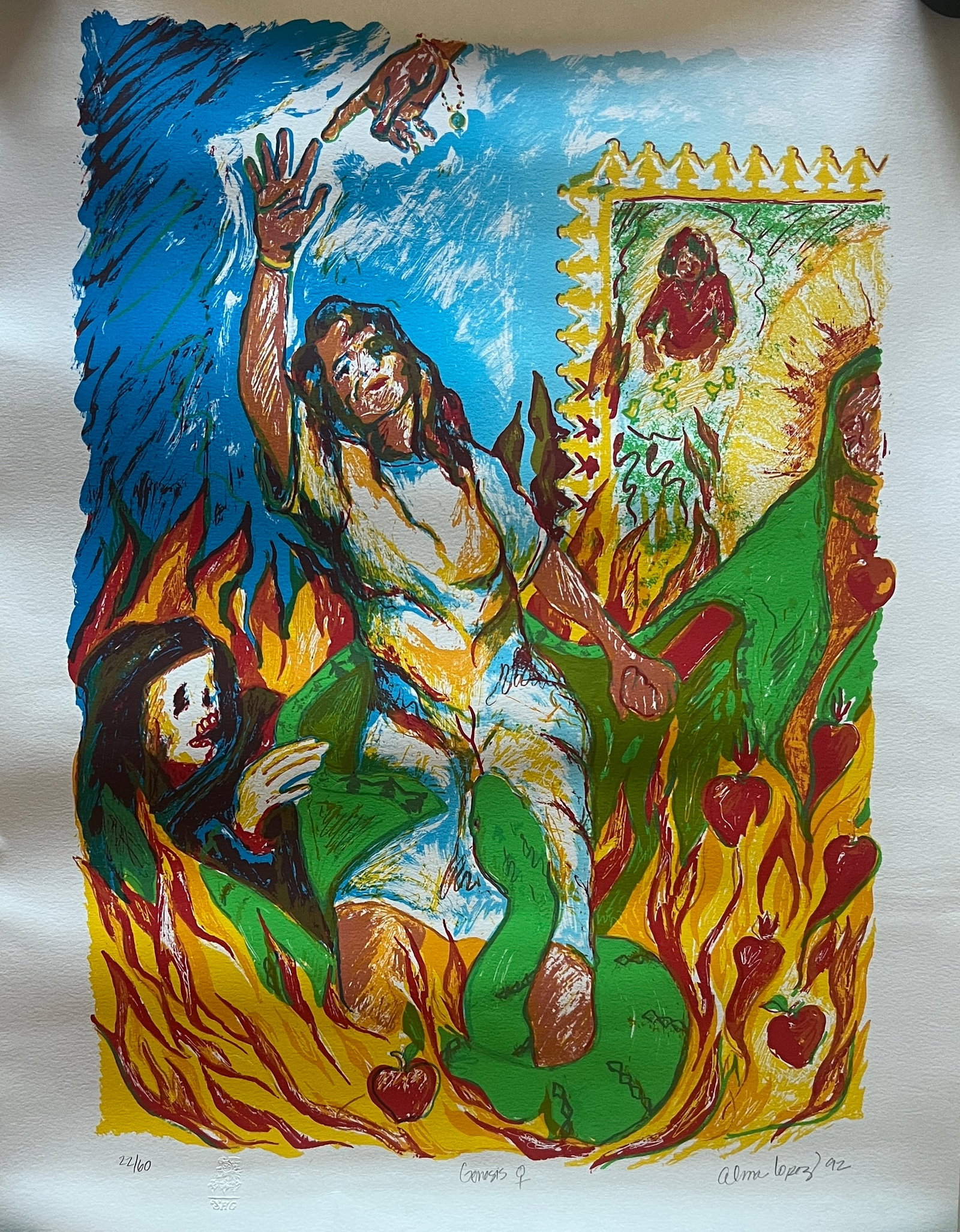 Alma Lopez -lithograph - 4