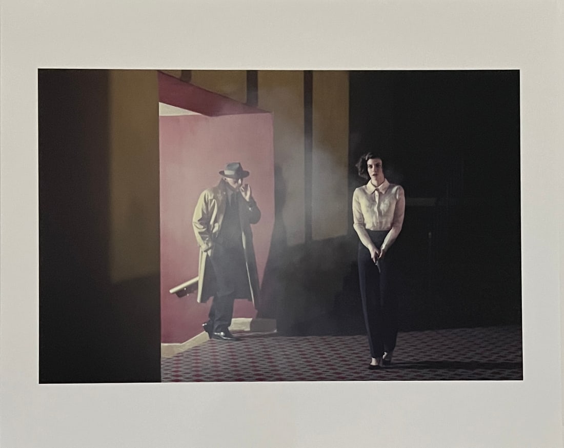 Rene & Radka - photograph - humphrey bogart scene (1 of 2)