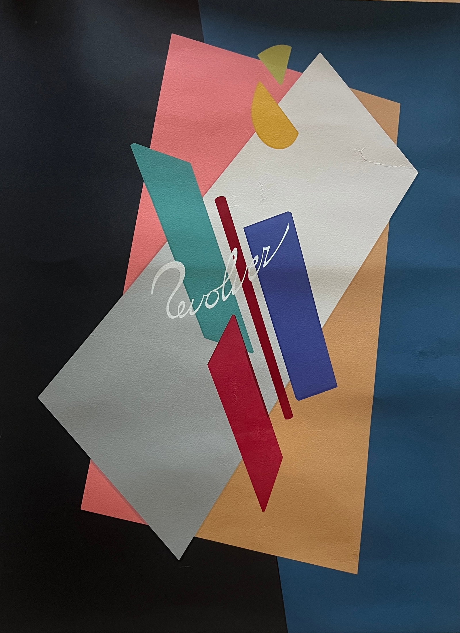 Revolver - Lithograph 1983 signed (1 of 4)