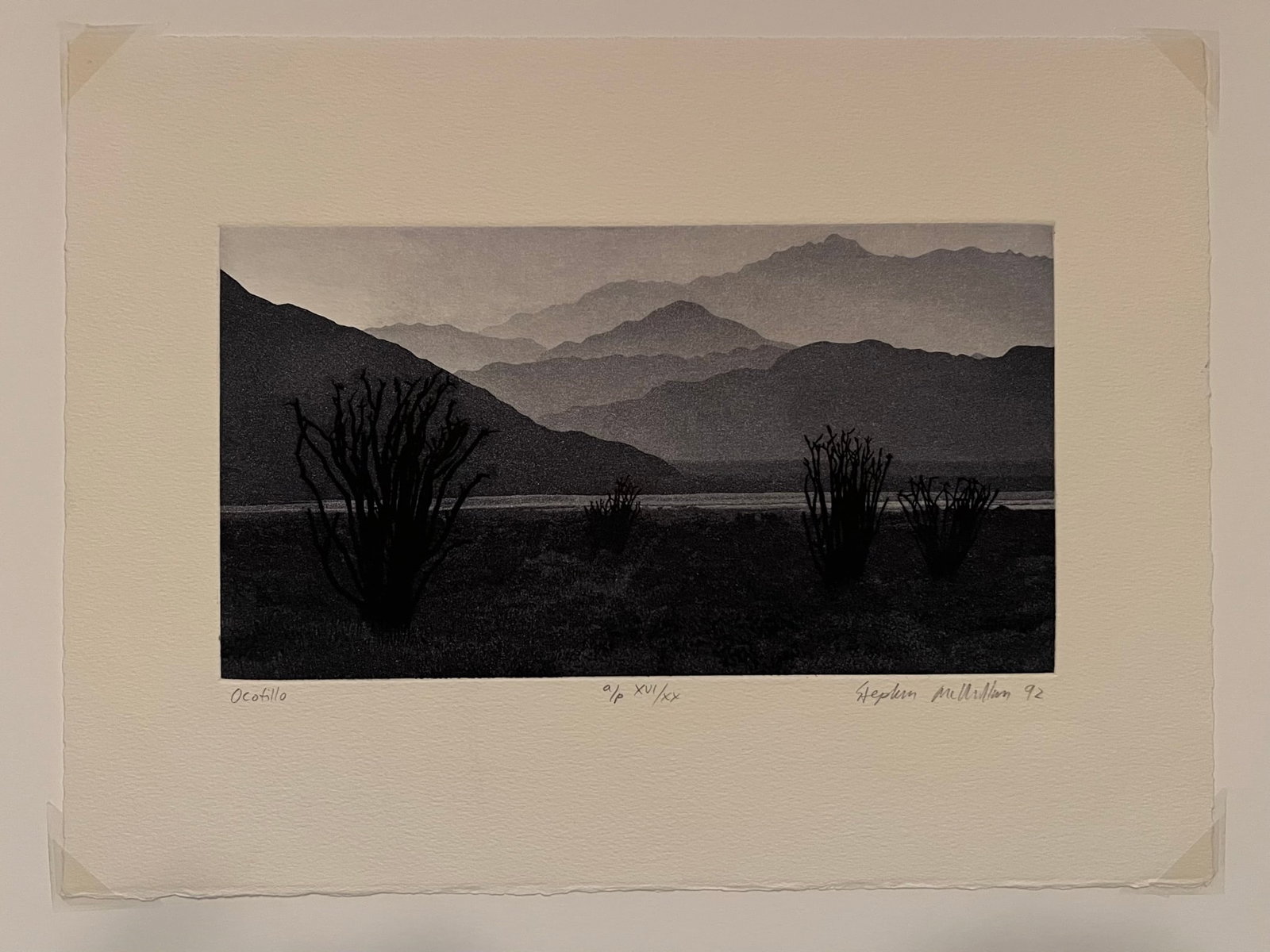 Stephan McMillan -Aquatint Etching - 2