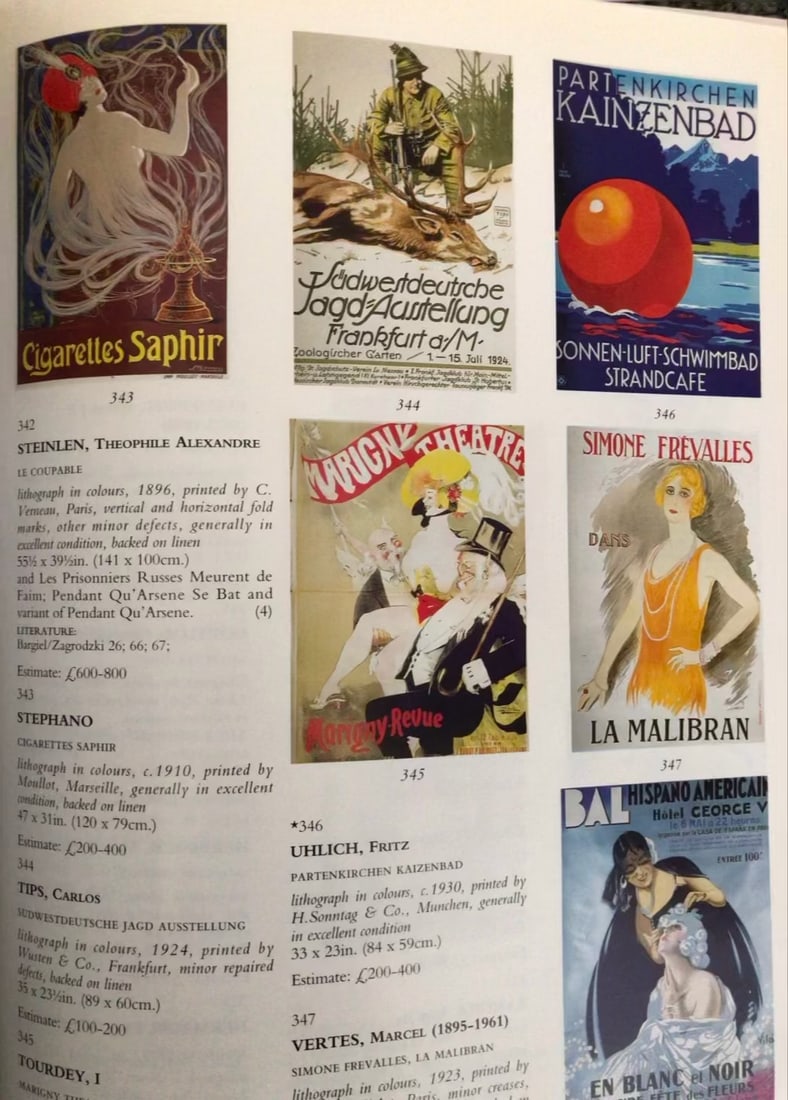 Christies Catalog - Posters 1995 - 4