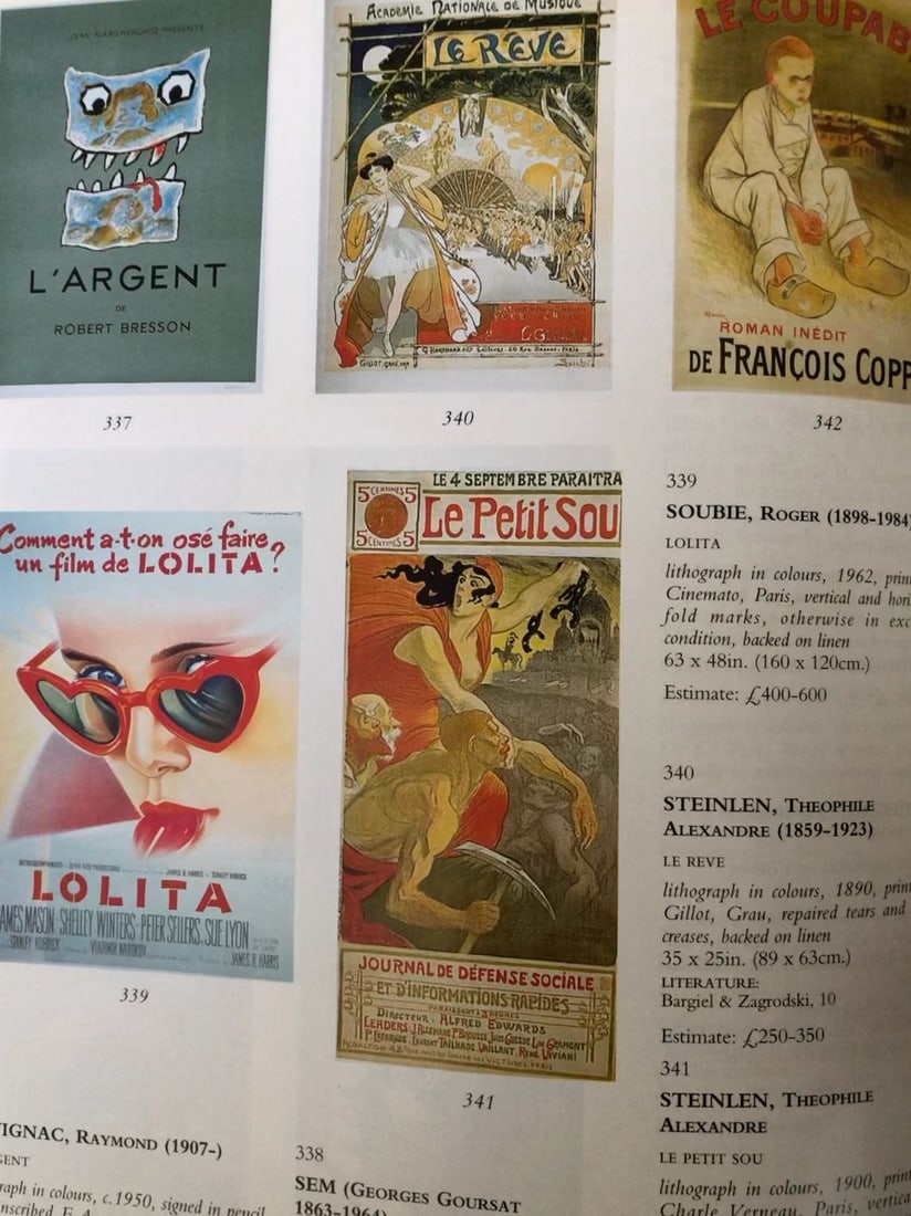 Christies Catalog - Posters 1995 - 5