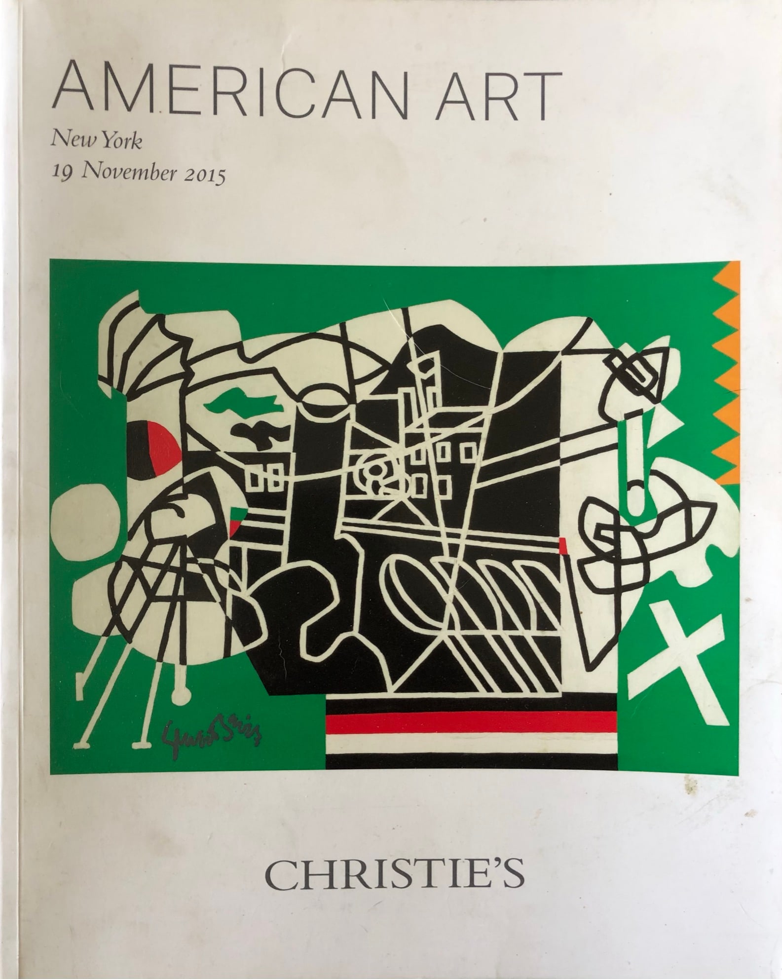 Christies Catalog - American Art- New York: Christies Catalog - American Art - New York 19 November 2015 . 229 Pages