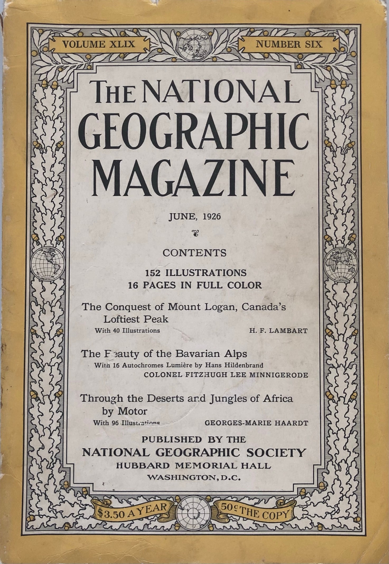 National Geographic June 1926 (1 of 6)