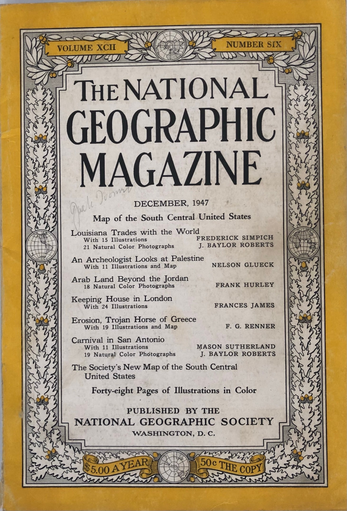 National Geographic Dec 1947 (1 of 4)