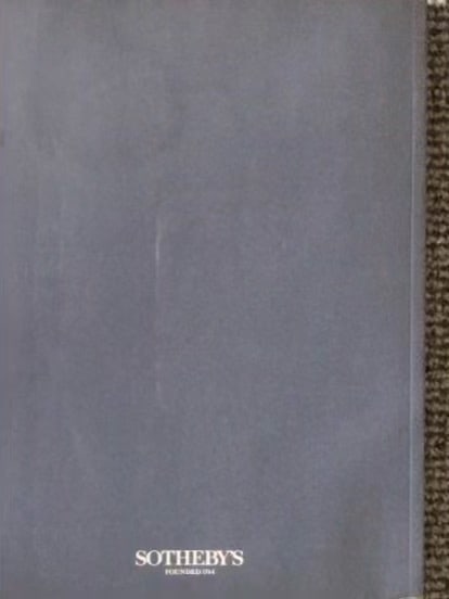 Sotheby's Catalog 1992 - 2