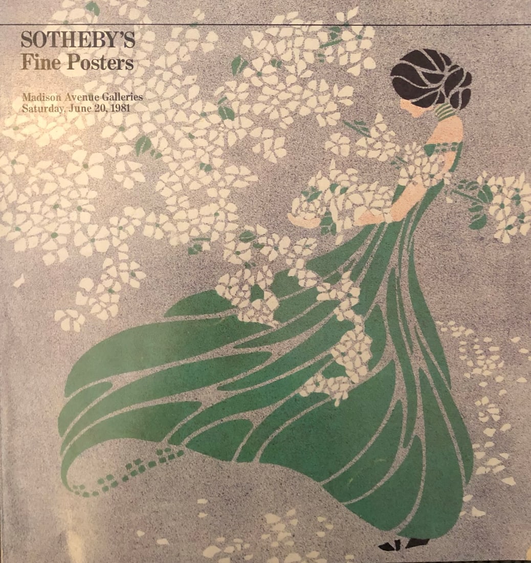 Sotheby's Catalog Fine Posters Madison Ave Galleries 1981 (1 of 6)