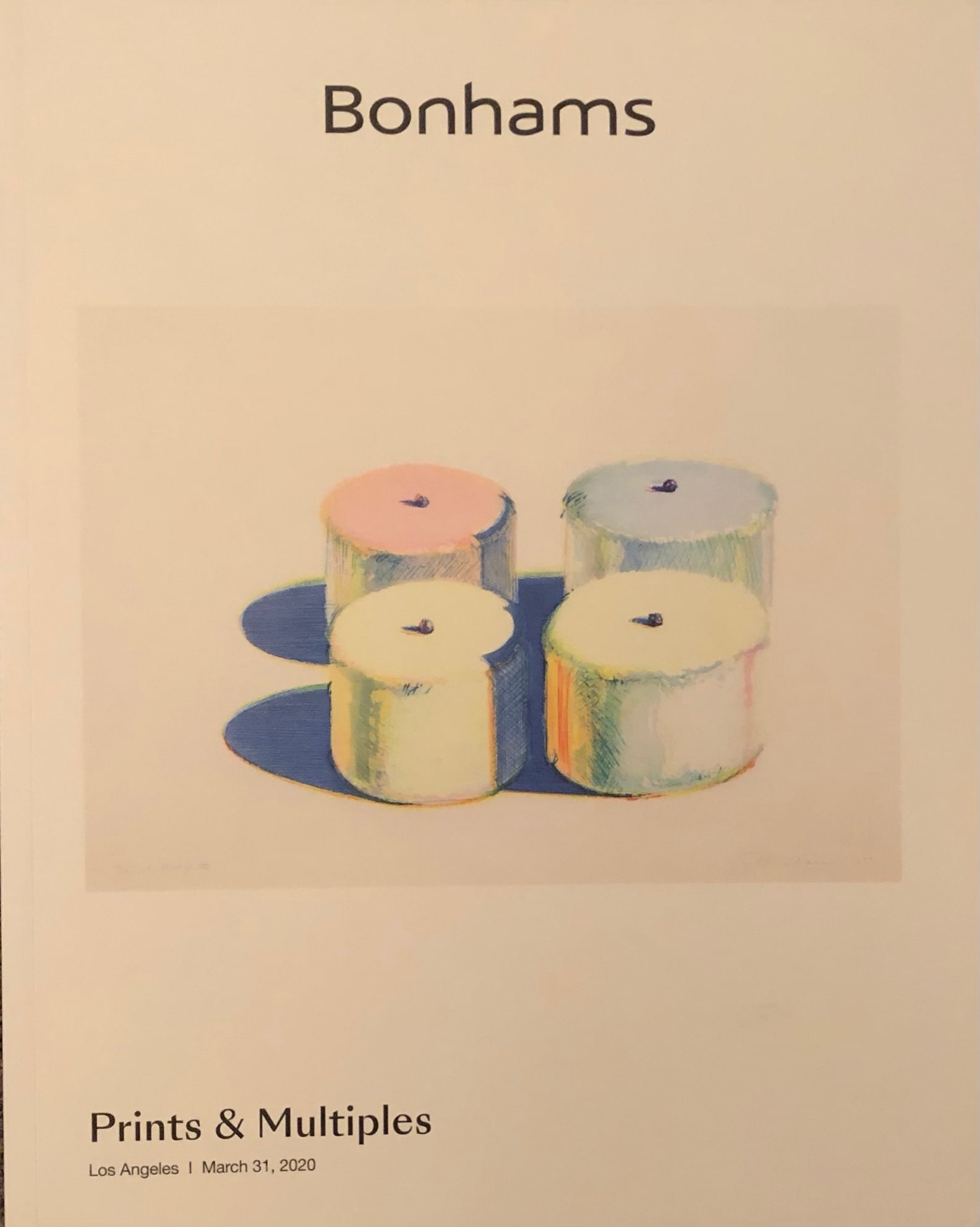 Bonhams Prints and Multiples Catalog 2020 (1 of 5)