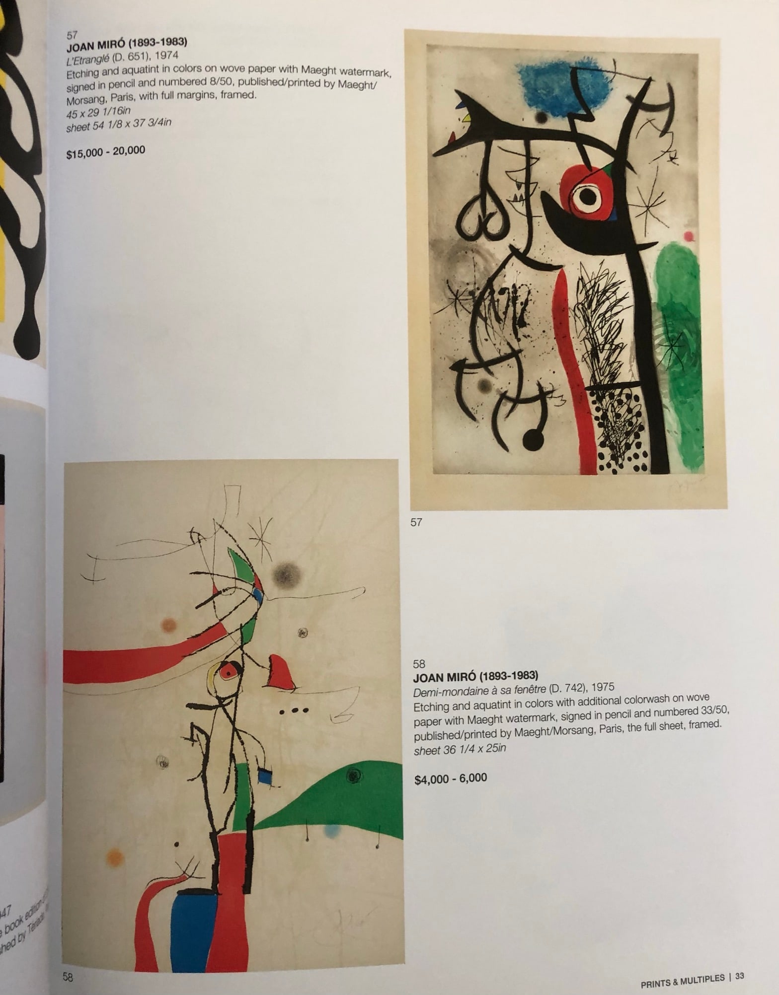 Bonhams Catalog 2017 Prints + Multiples - 6