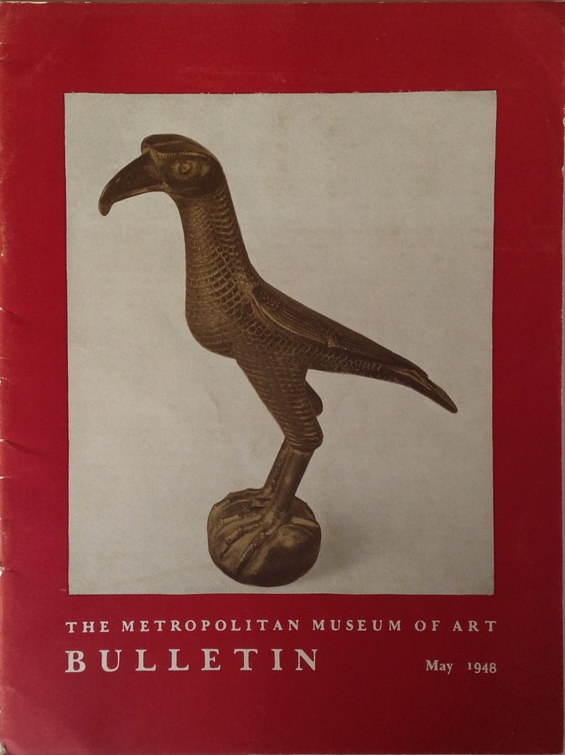 The Metropolitan Museum of Art Bulletin - May 1948: The Metropolitan Museum of Art Bulletin – May 1948 Volume V1 No 9 Paper back 10 x 7.5” Excellent condition w/ rubbing edges Buyer Pays Shipping Ships from California.