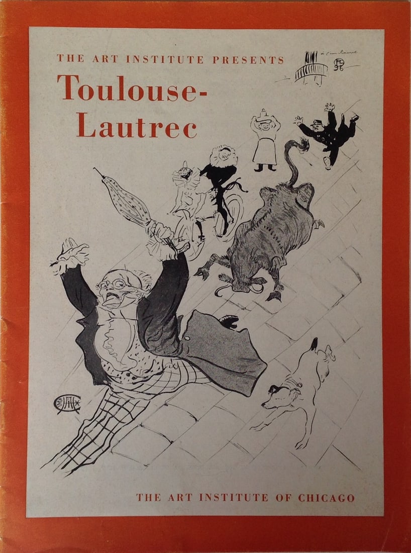 The Art Institute Present Toulouse - Lautrec: The Art Institute Present Toulouse – Lautrec Published by Art Institute Chicago 1949 Paper back 28 pages 10 x 7.5” Some foxing Buyer Pays Shipping Ships from California.