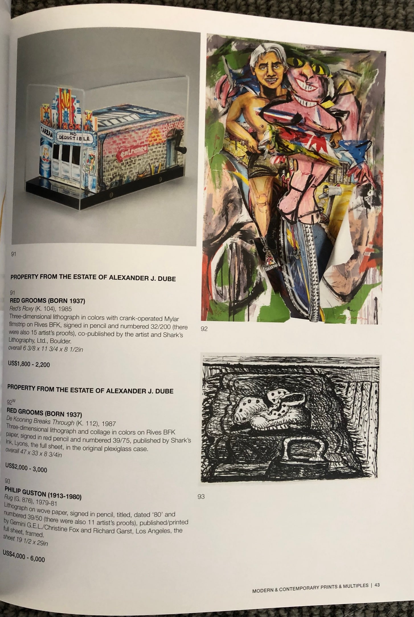 Bonhams Catalog 2016 Modern Prints - 4