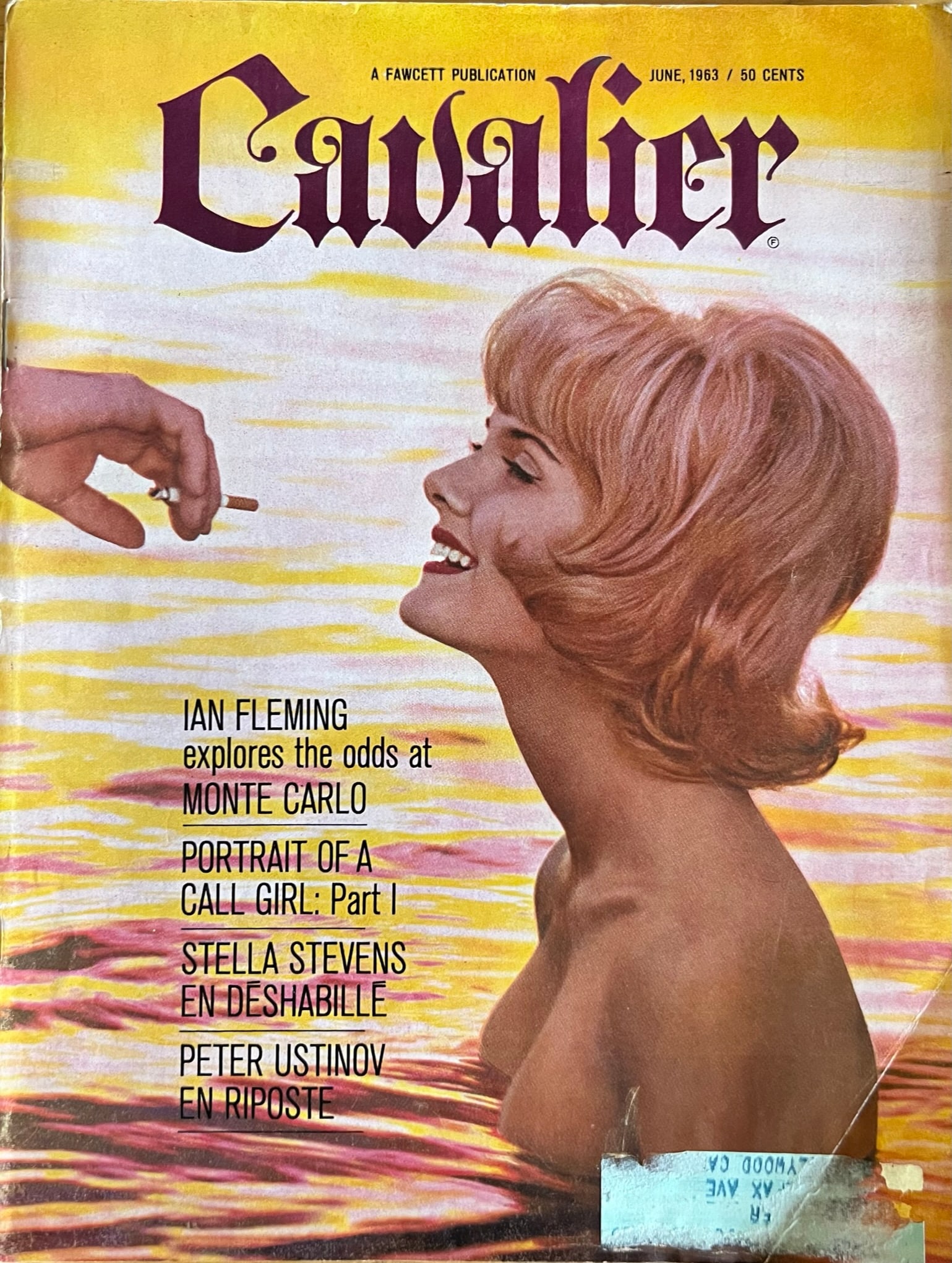 Cavalier Magazine - 1963 Vol 13 No 120 Ian Fleming: Cavalier Magazine - June 1963 Vol 13 No 120 Ian Fleming, Stella Stevens, Peter Ustinov