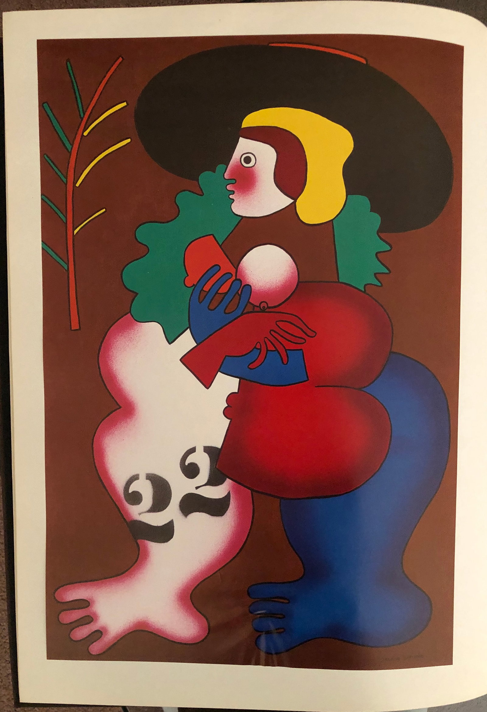JOSE DE GUIMARAES - SIGNED AND DATED 1983 - 3
