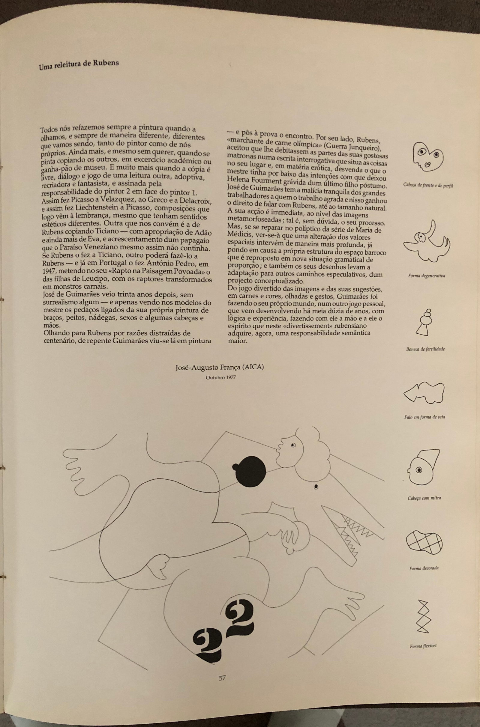 JOSE DE GUIMARAES - SIGNED AND DATED 1983 - 5