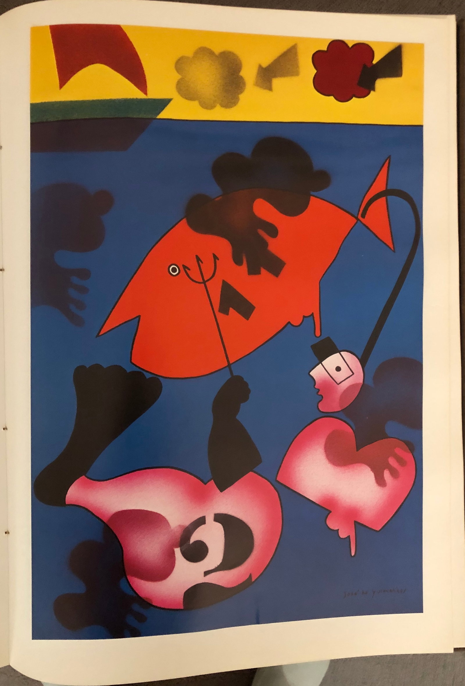 JOSE DE GUIMARAES - SIGNED AND DATED 1983 - 6