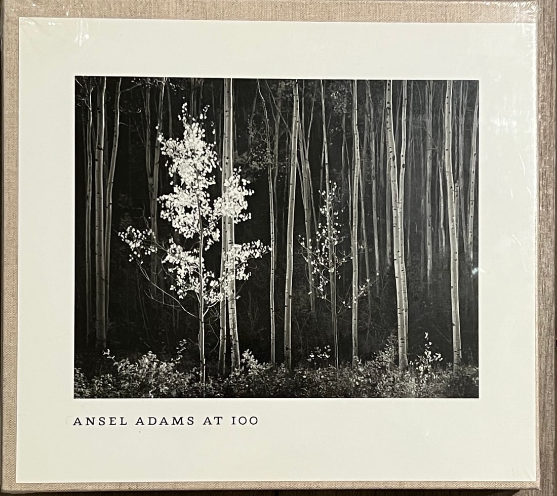 Ansel Adams At 100 by John Szarkowski- mint in plastic: Ansel Adams At 100 by John Szarkowski- mint in plastic The book includes a 13 x 11 reproduction print suitable and meant for framing. 114 tritone plates