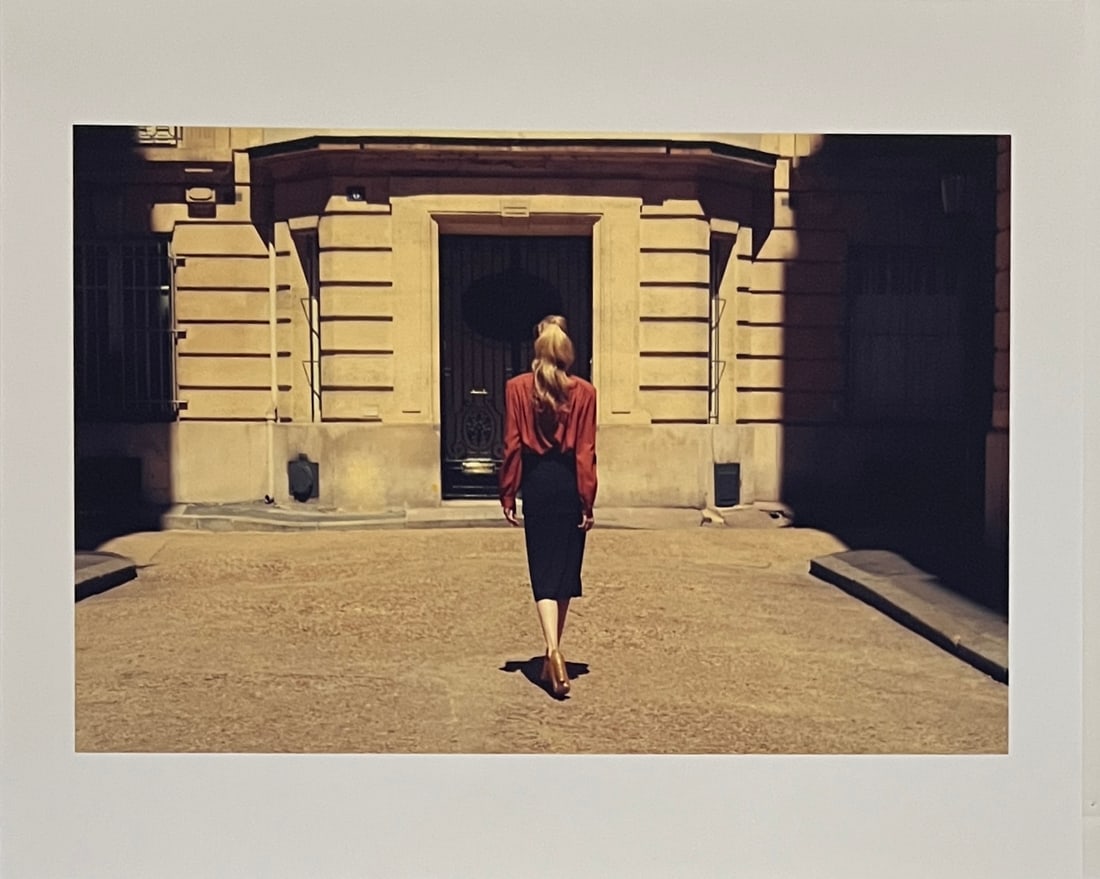 Rene & Radka Limited Edition AP print - Lady in skirt in front of building: Rena & Radka (Rene Hallen - Germany / Radka Leitmeritz -Czech Rep) Limited Edition proof. Lady in skirt in front of building. Exhibitions in Paris, Slovakia, Italy, NY. 2010 National Museum of