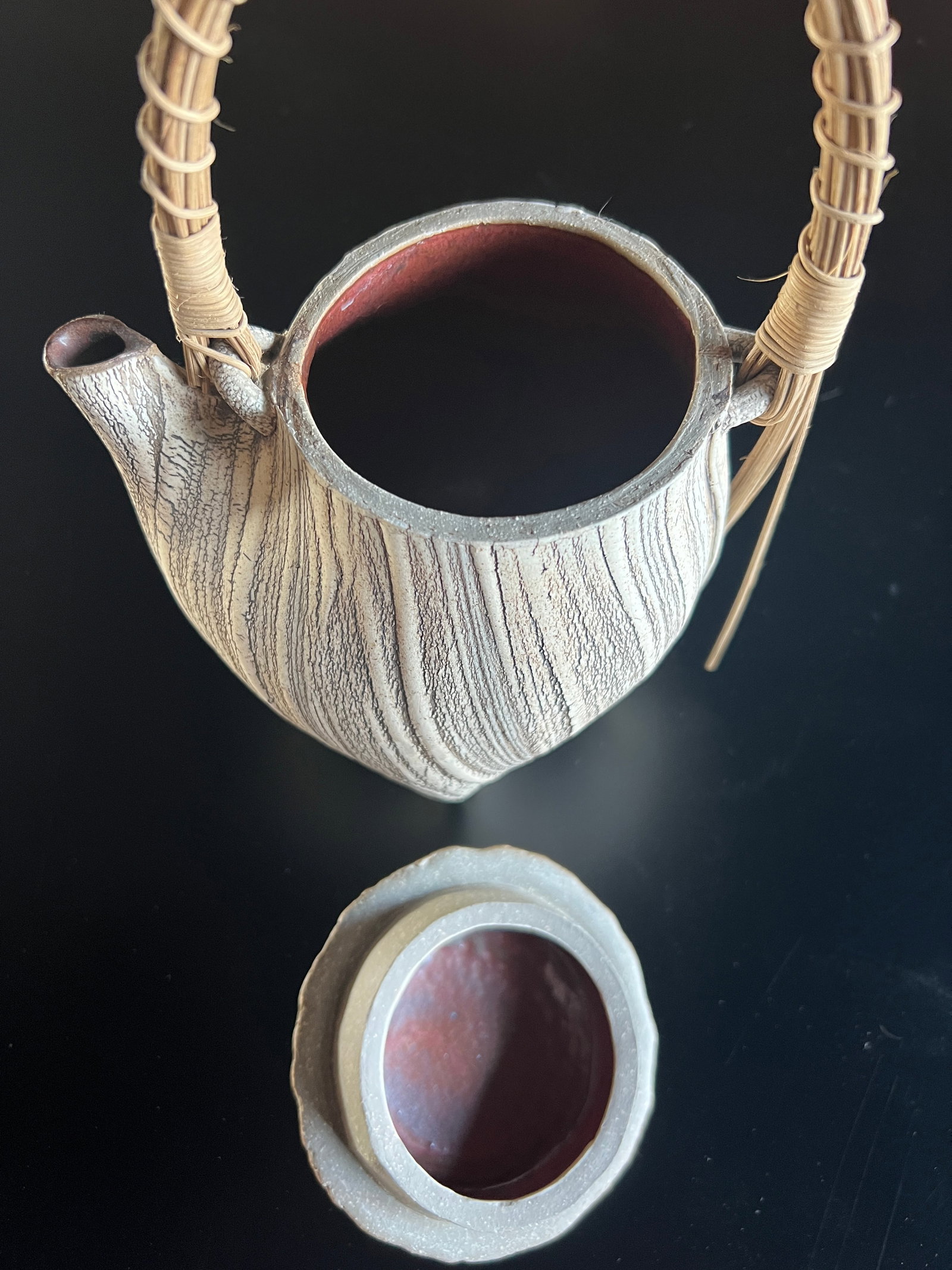 Akira Satake- Signed Tea Pot - 3