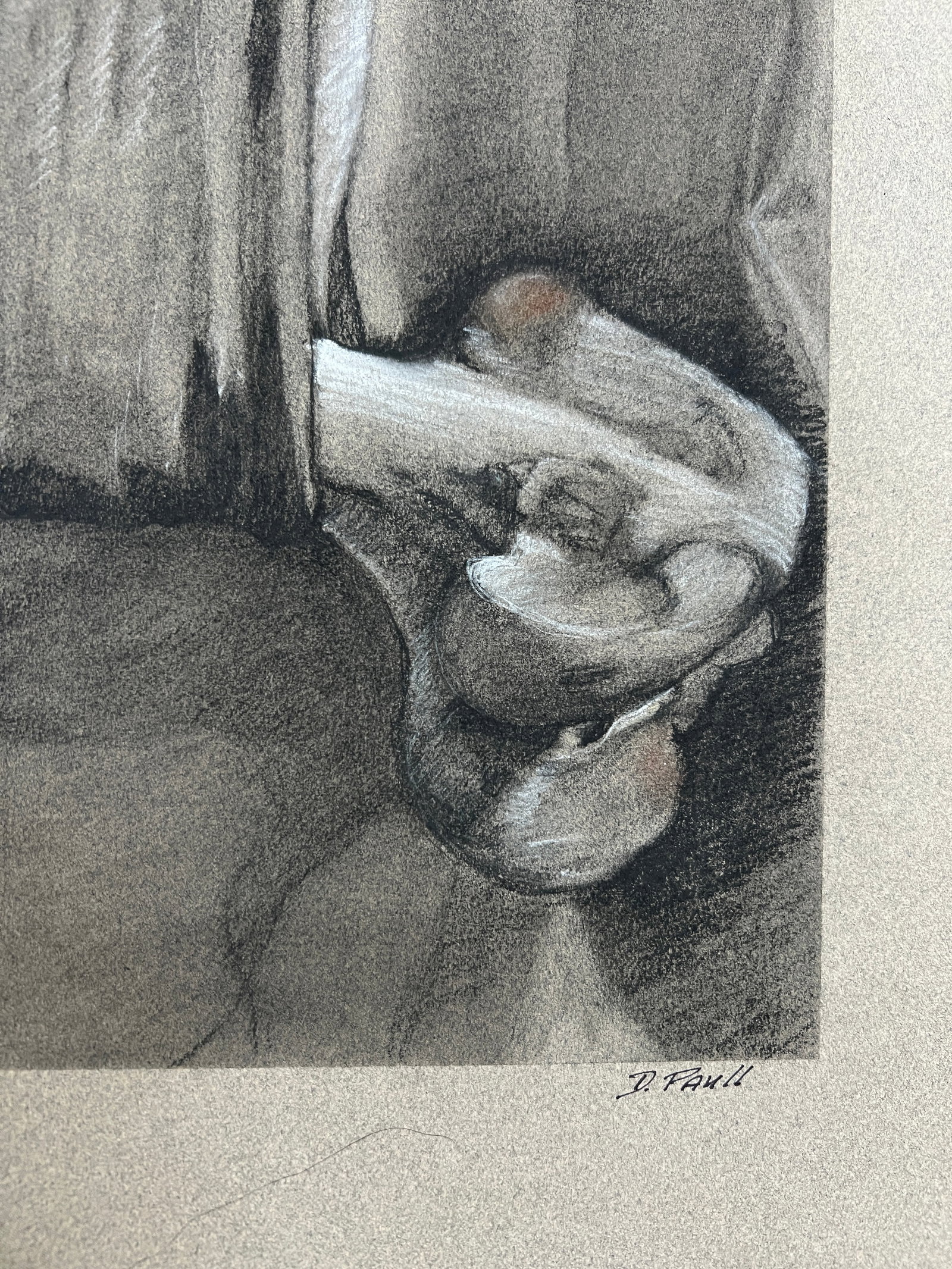 Donald Paull (Australia) Charcoal - 2
