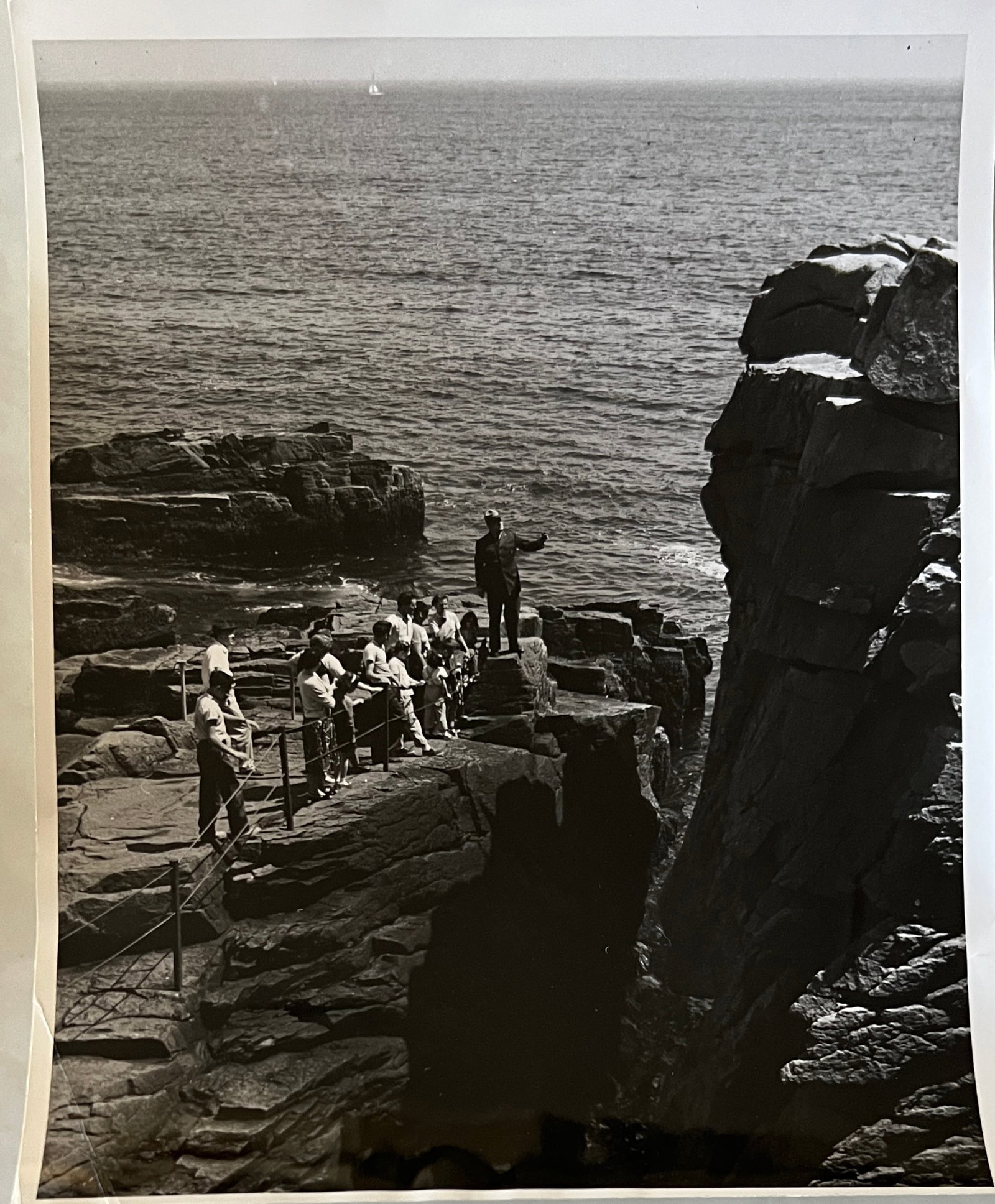 Marguerite Baker Johnson - Mid Century Photograph- Prominent Americana Photographer. Sheer cliffs (1 of 2)