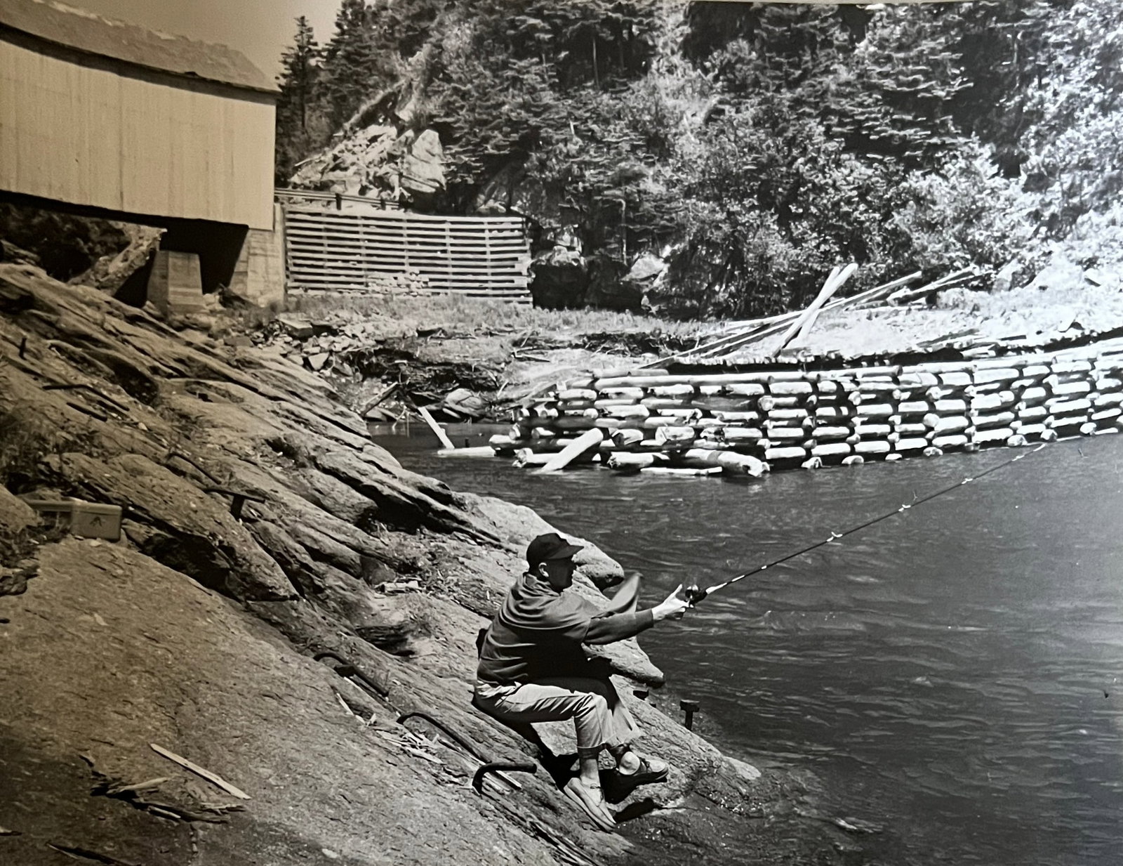 Marguerite Baker Johnson - Mid Century Photograph- Prominent Americana Photographer. Fishing. (1 of 2)