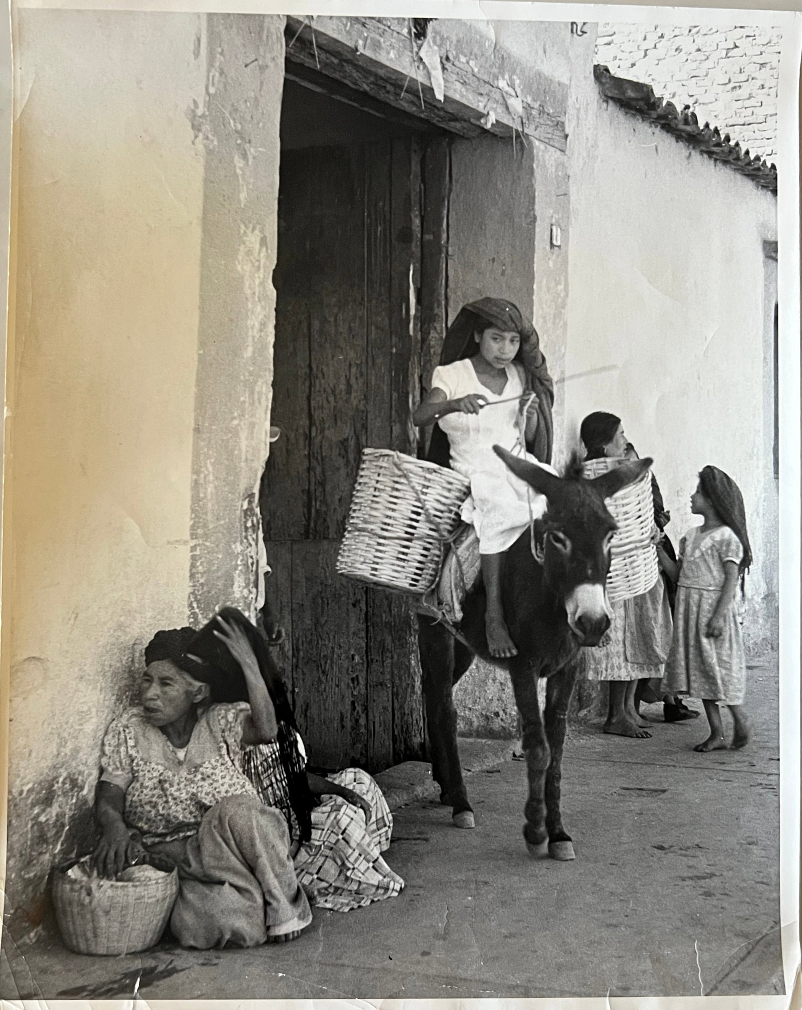 Marguerite Baker Johnson - Mid Century Photograph- Prominent Americana Photographer. Village People (1 of 2)