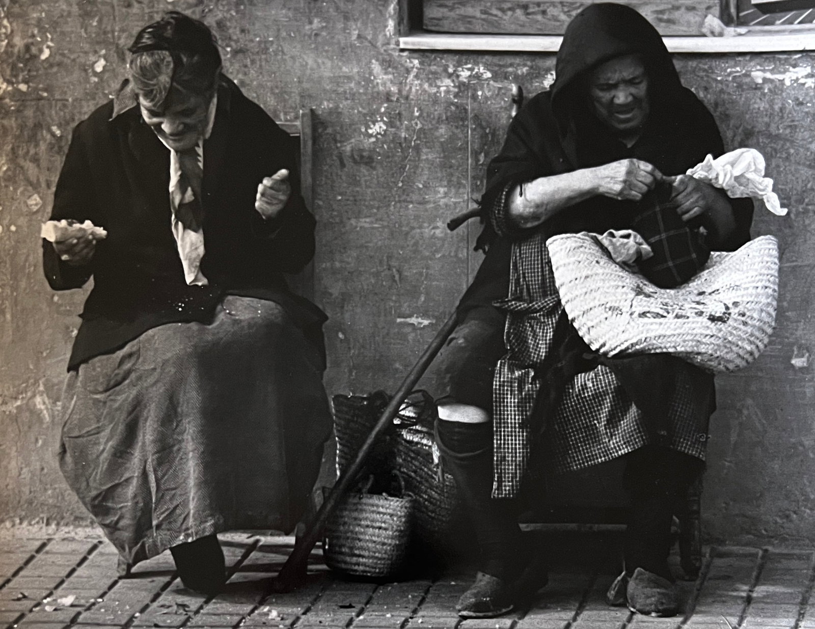 Marguerite Baker Johnson - Mid Century Photograph- Prominent Americana Photographer. Couple elderly (1 of 2)