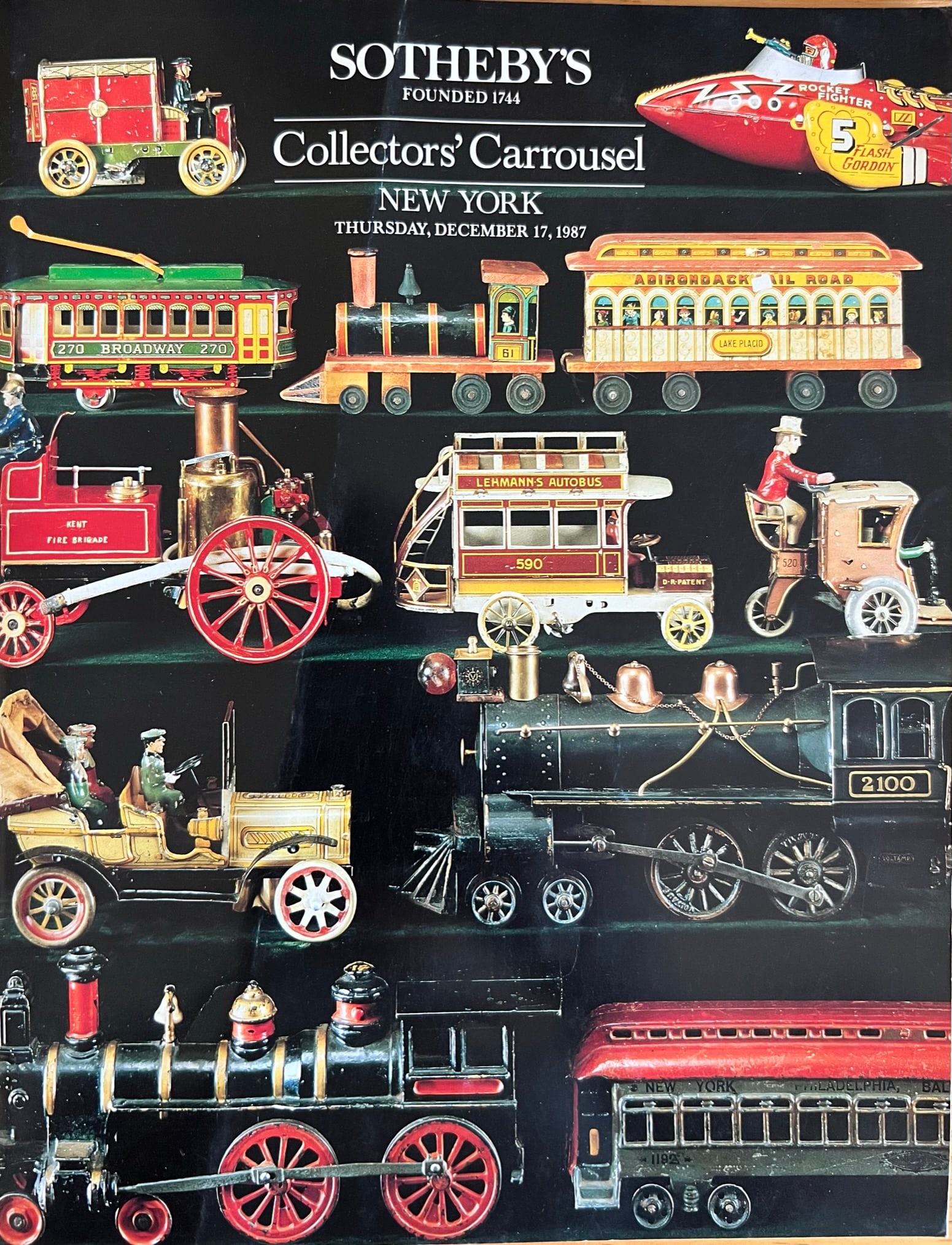 Sotheby's Catalog 1987: Sotheby's Collectors Carrousel NY 12/17/87