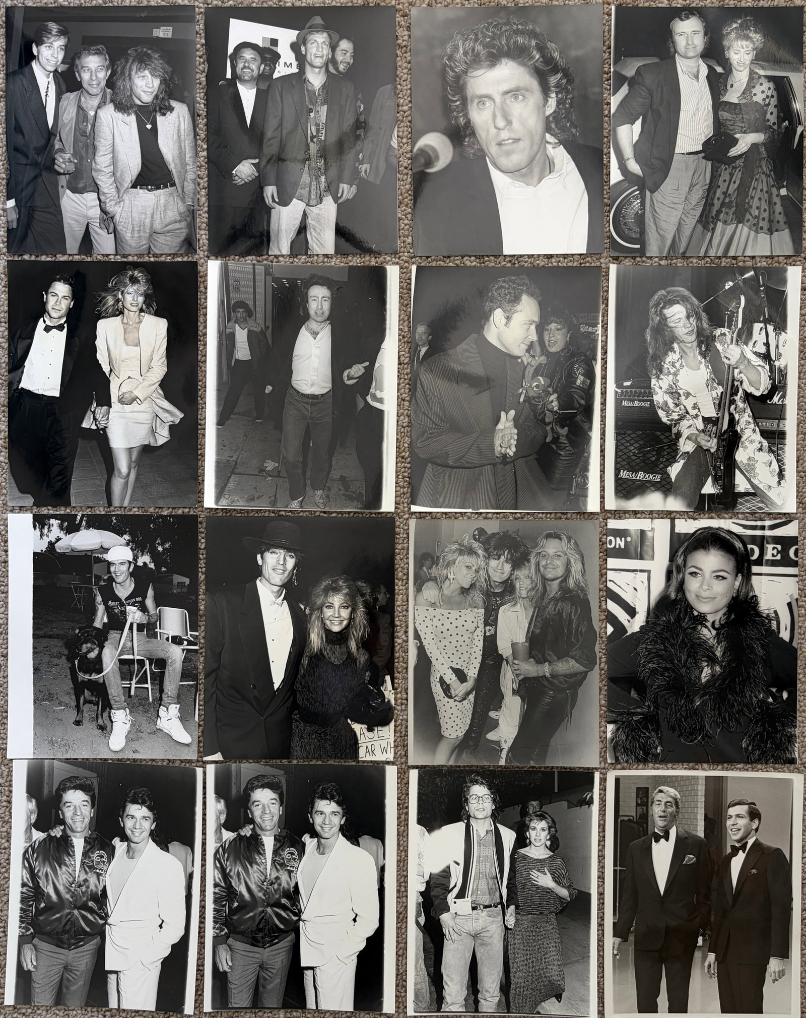 Celebrity Photos- A Treasure Trove Collection of Lot- 311 photographs. Photos w/ stamps on verso: Treasure Trove of Celebrity Photos -Huge Lot of 311 Celebrity Photographs. 98% of the photos have photographer stamps on the verso and also list the celebrities. Examples of the stamps in one of the