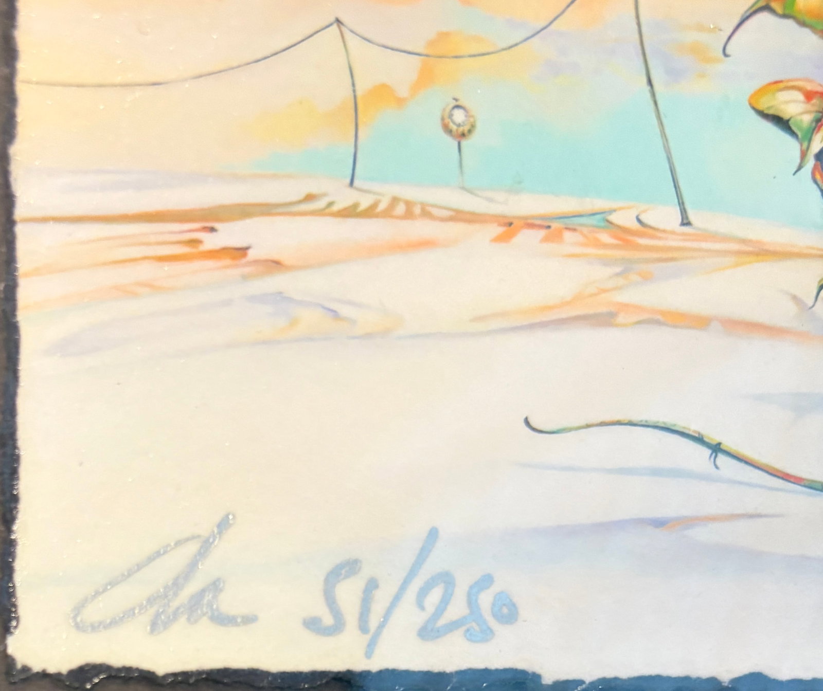 Surreal "Life Force" signed/numbered/dated - 4