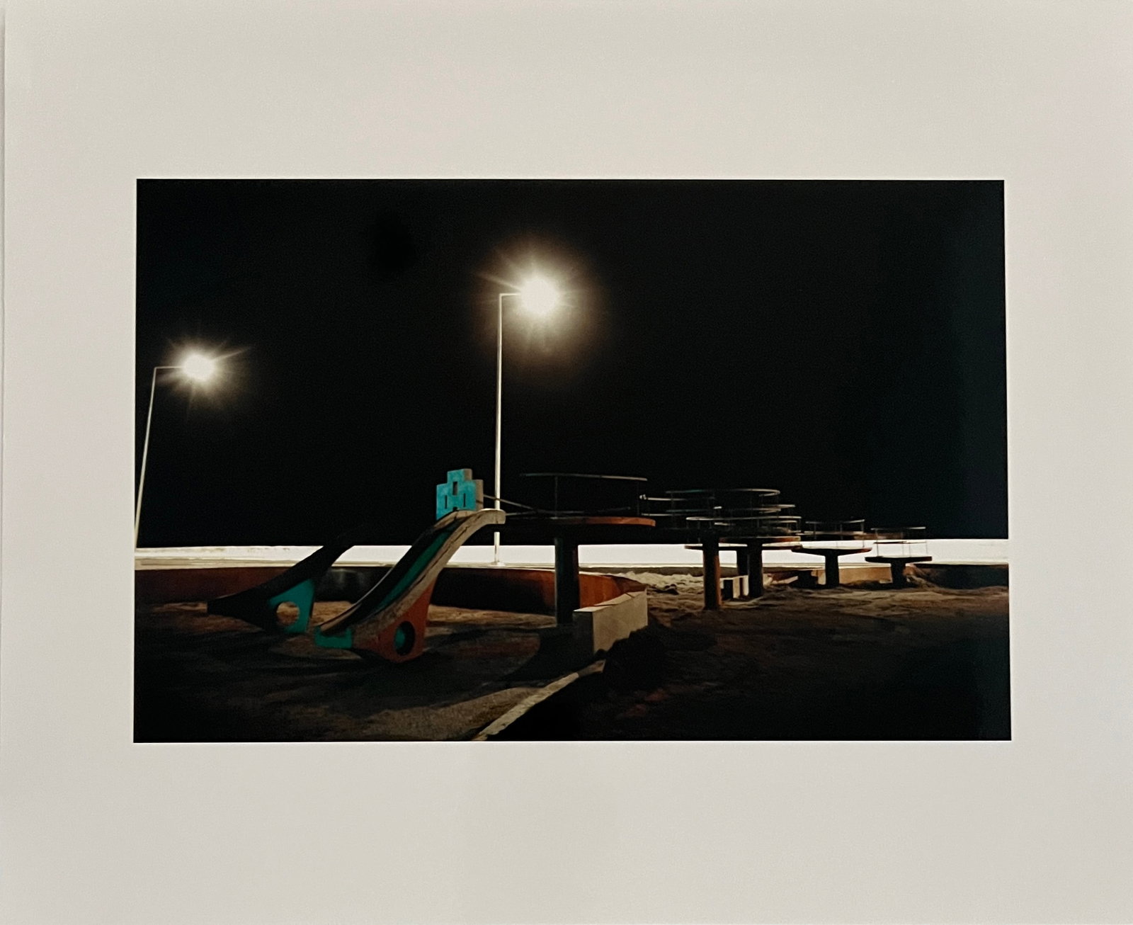 Rene & Radka -Photograph - Vintage Seaside Park: Rena & Radka (Rene Hallen - Germany / Radka Leitmeritz -Czech Rep) Limited Edition proof. Vintage Seaside Park. Exhibitions in Paris, Slovakia, Italy, NY. 2010 National Museum of Photography in Floren