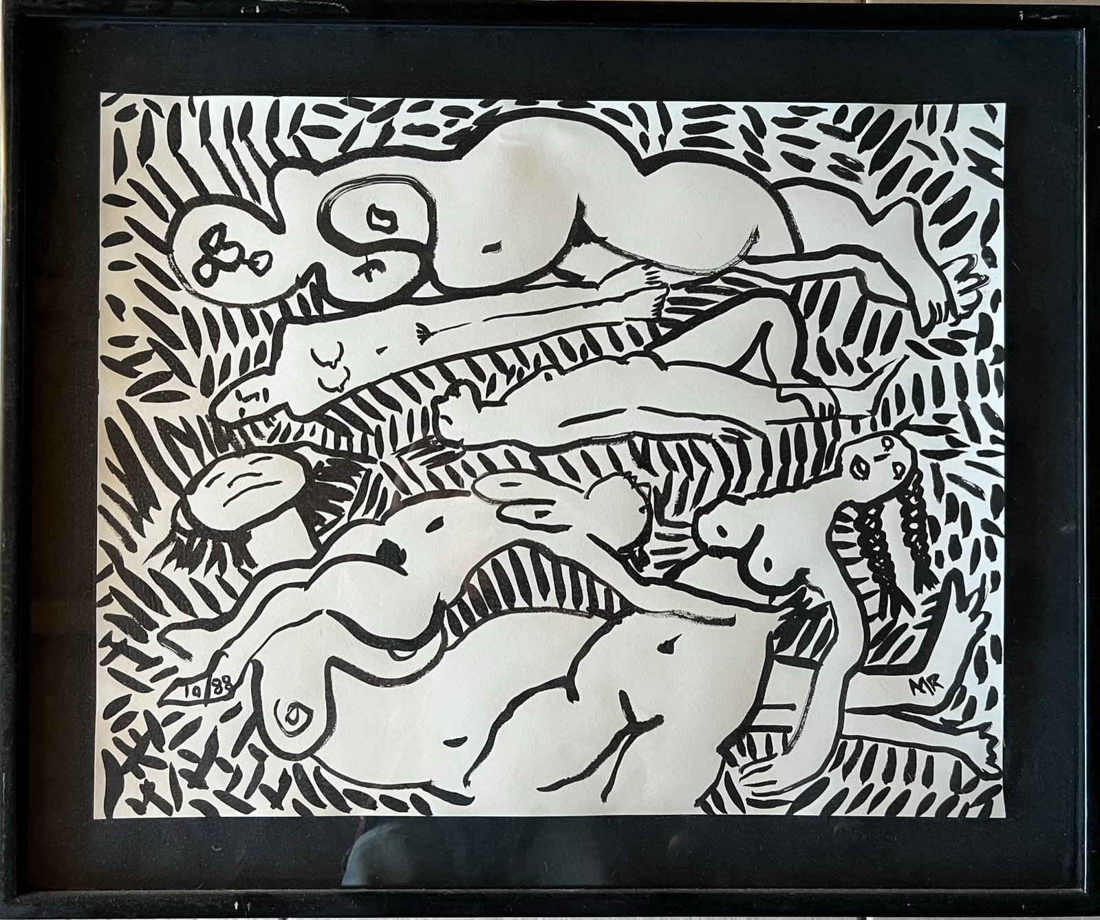 Nudes by MR original signed (1 of 3)