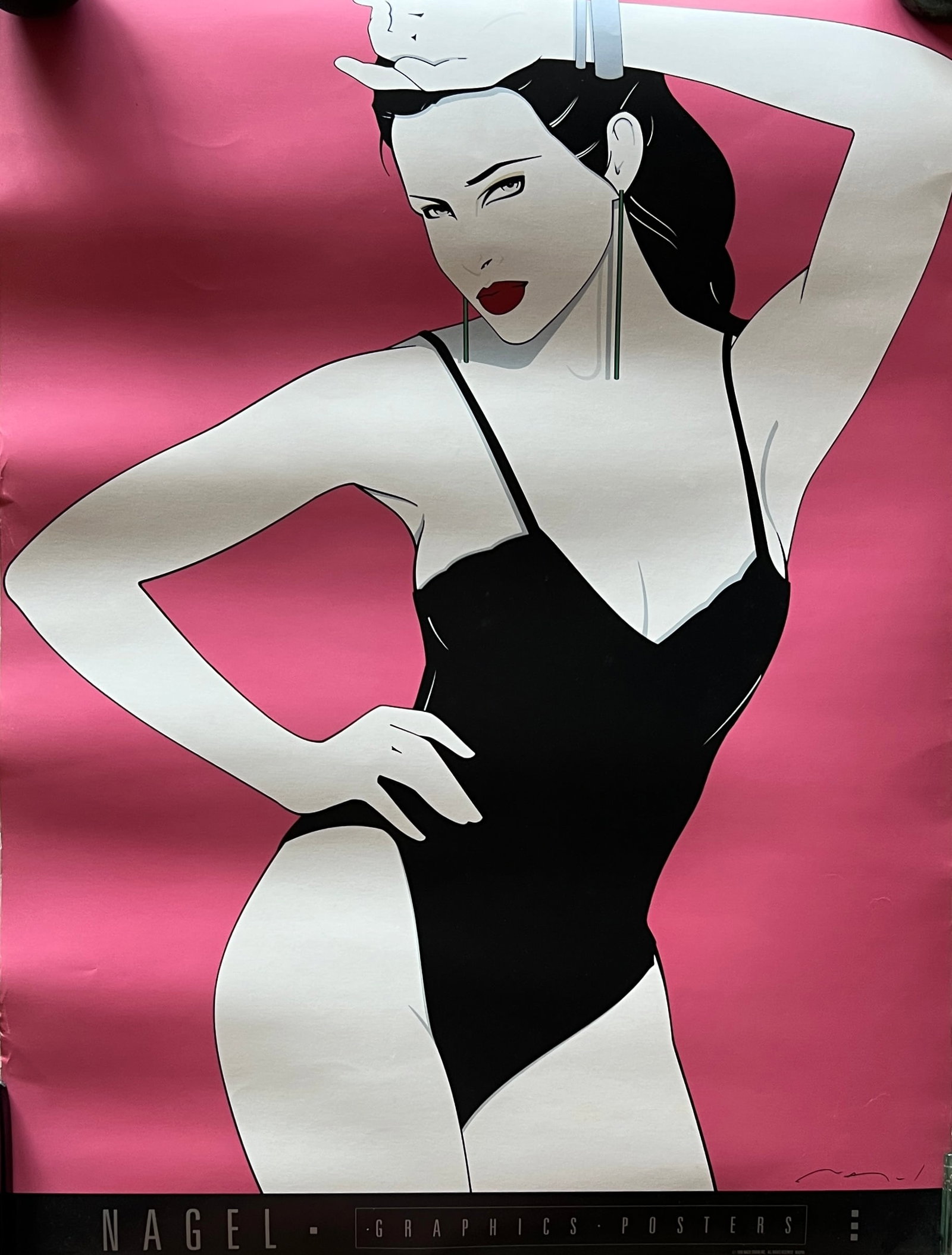Nagel - 1999: Patrick Nagel (1945-1984) Graphic Posters 1999 Nagel Studio Inc. Great color. 24 x 18" really nice vintage and somewhat rare