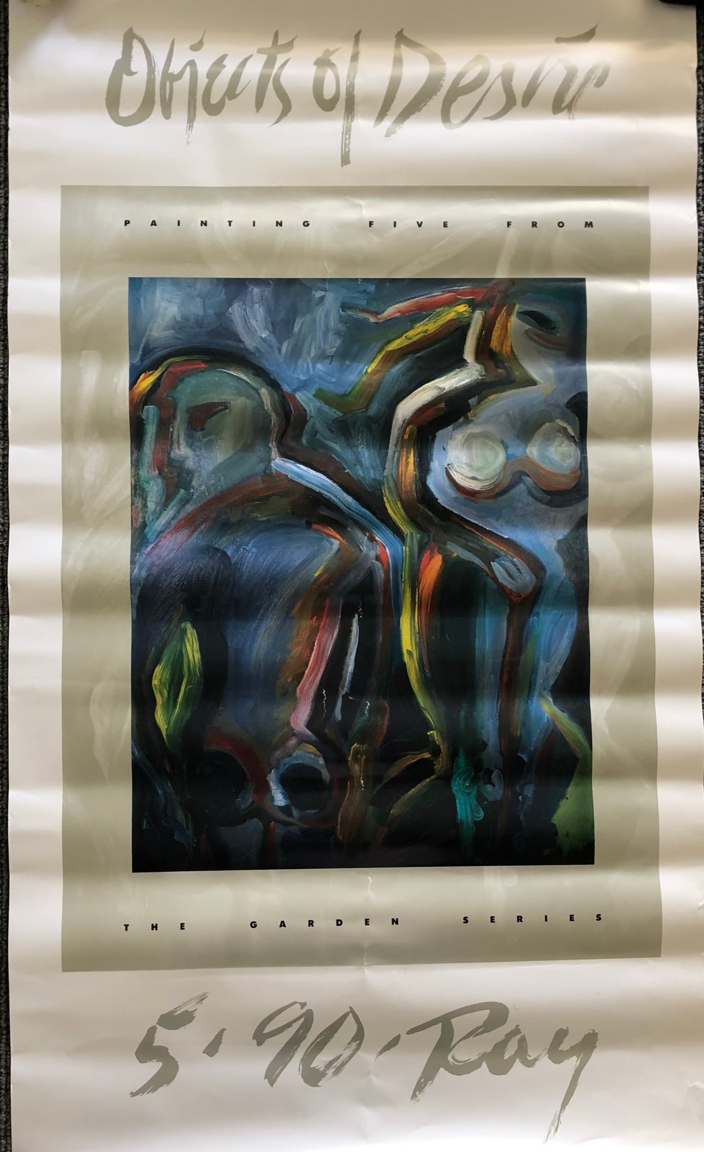 Objects of Desire - 1990 Vintage Poster (1 of 2)