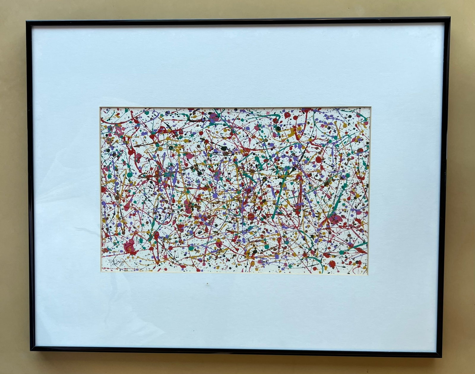 Diana Smith -Abstract Painting 1991 (1 of 4)