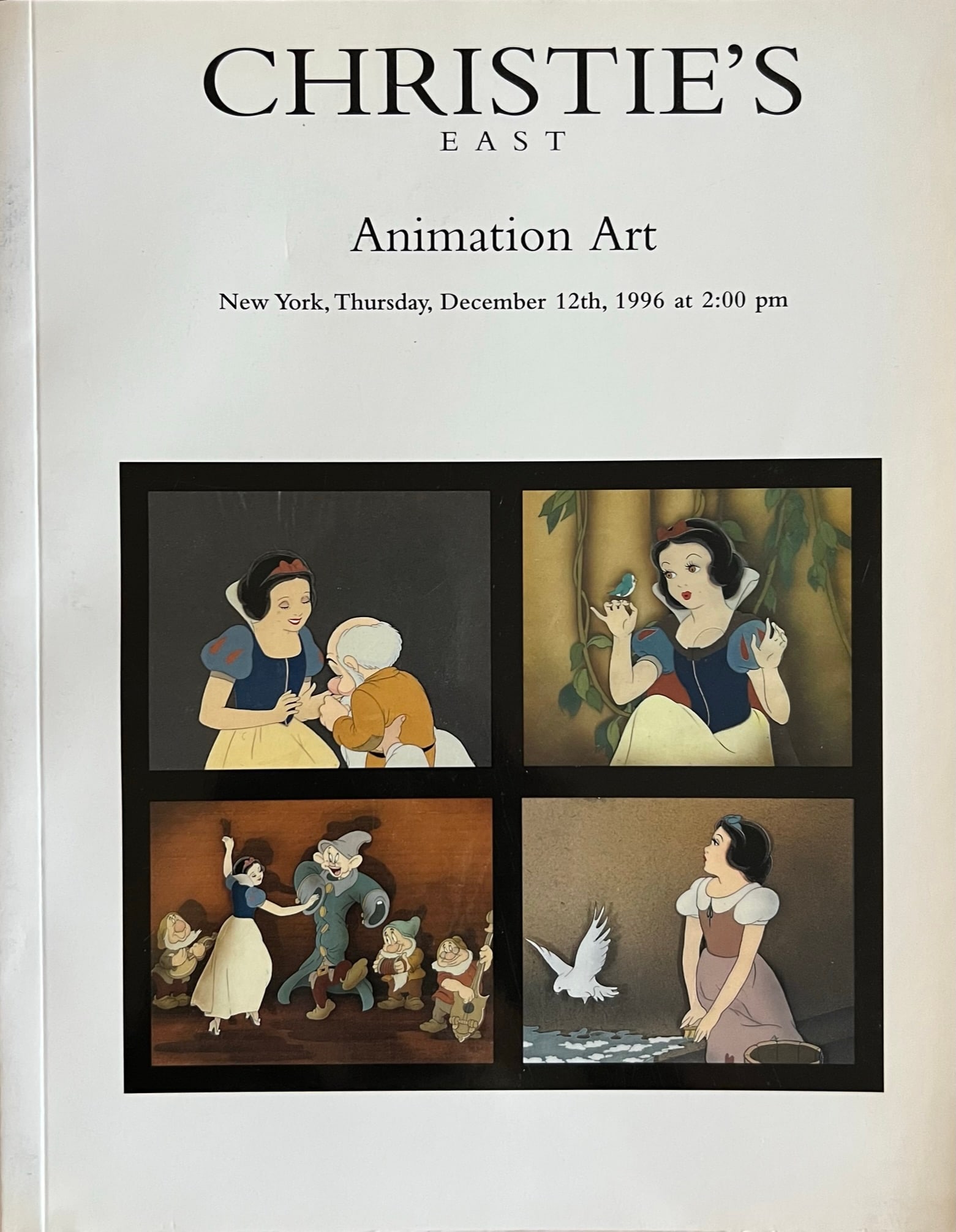 Christies East - Animation Art 1996 (1 of 6)